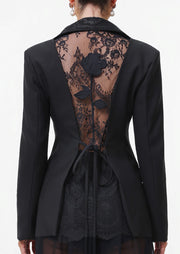 Joie Embroidered Relaxed Blazer