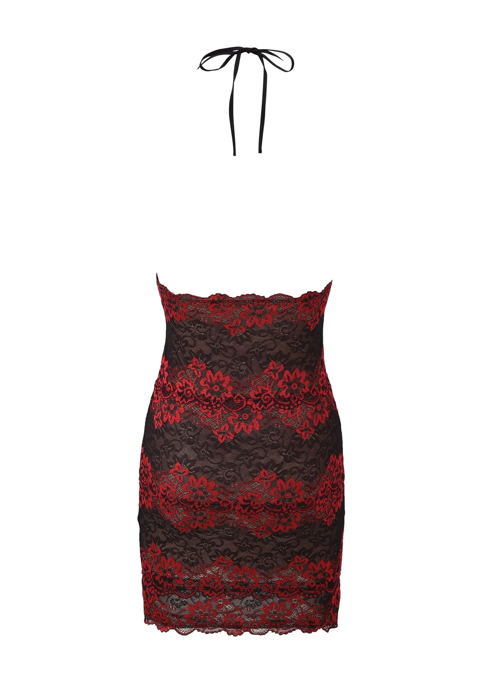 Midikleid in A-Linie mit Blumenmuster und Laternenärmeln