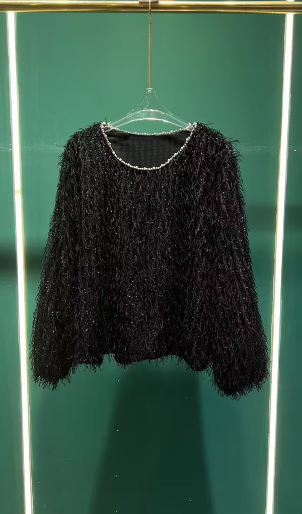 Solid Fringed Top