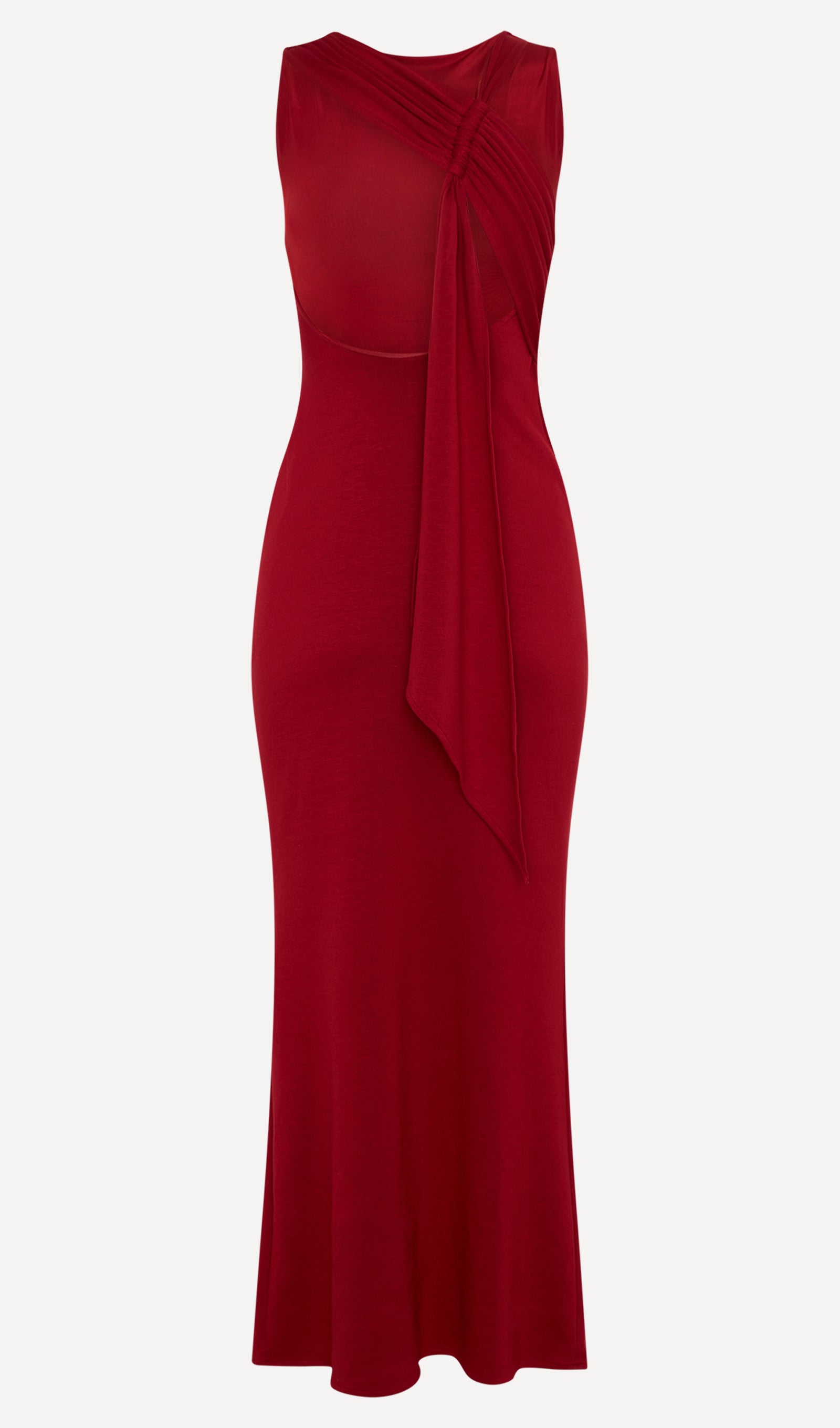 Midikleid in A-Linie mit Blumenmuster und Laternenärmeln