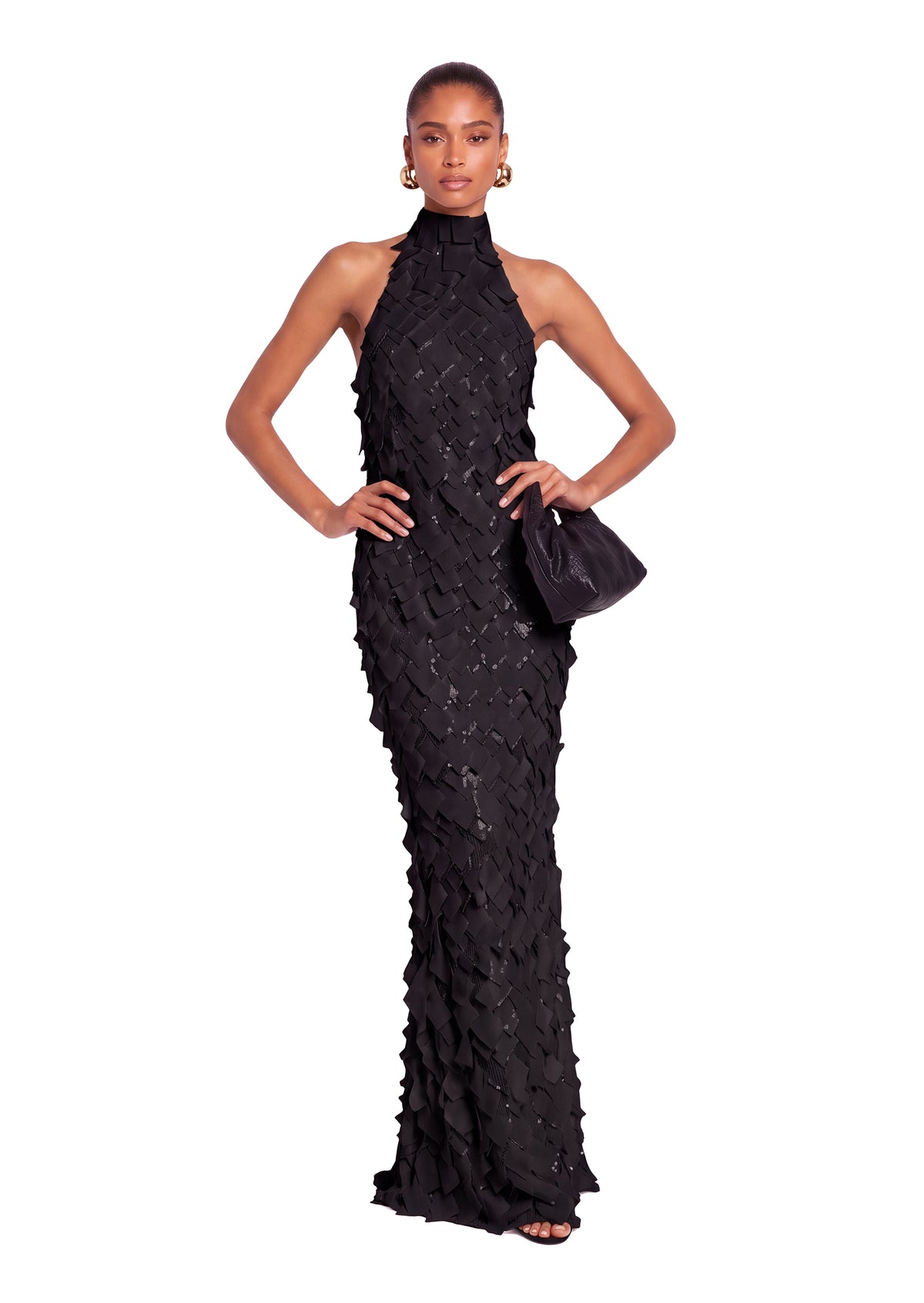 Yisroel Sleeveless Backless Maxi Dress