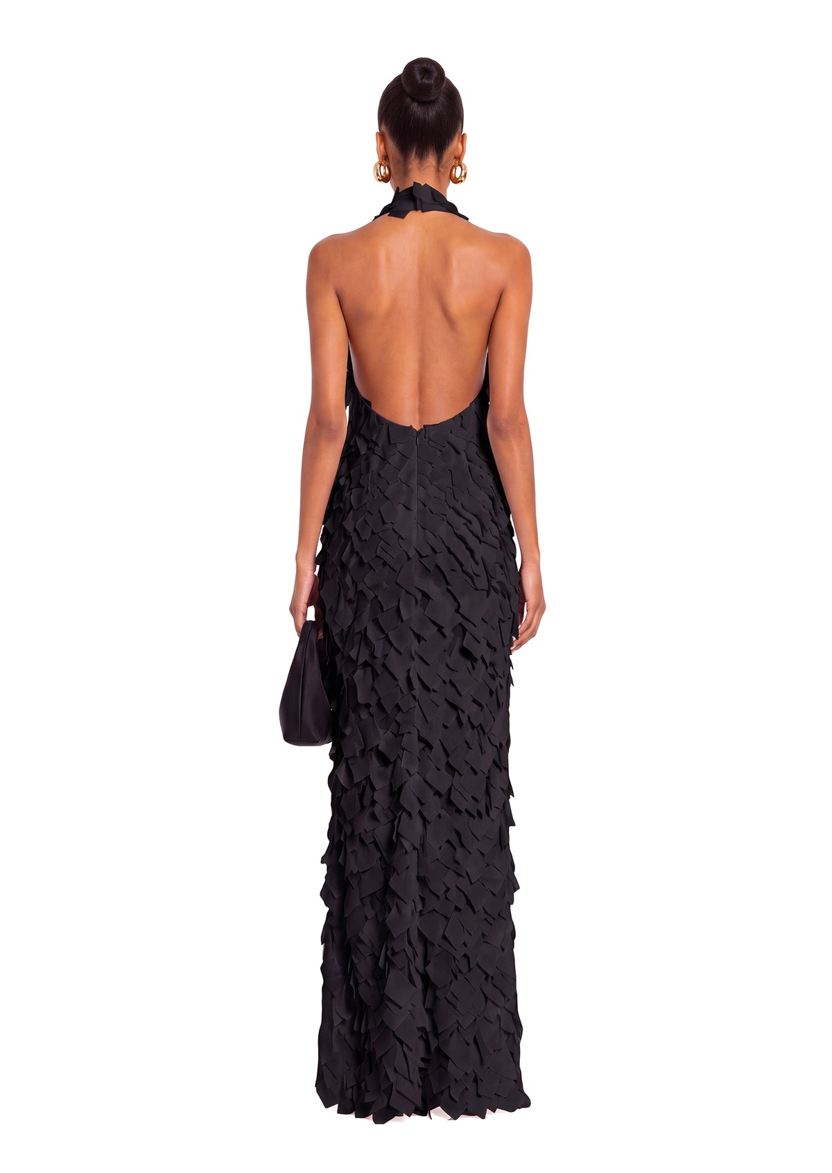 Yisroel Sleeveless Backless Maxi Dress