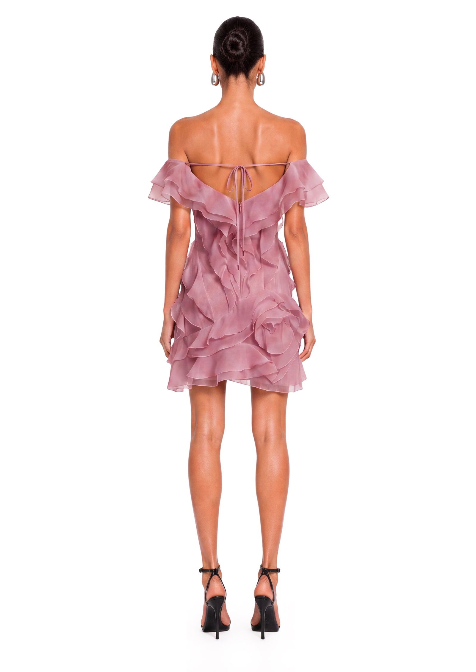 Layered Ruffled Mini Dress