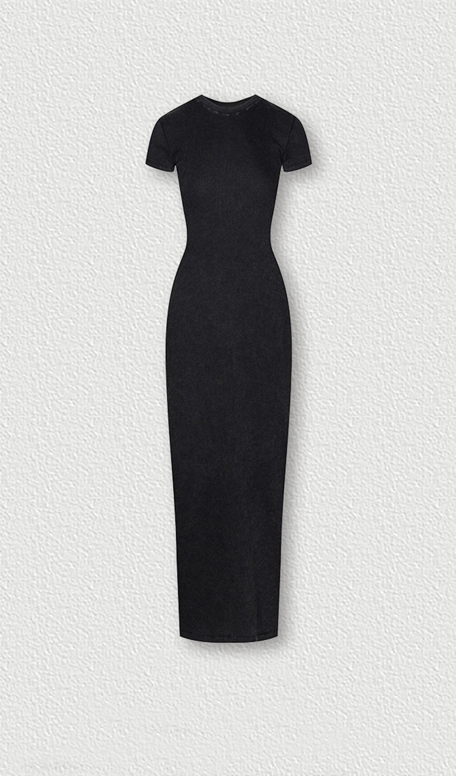 Midikleid in A-Linie mit Blumenmuster und Laternenärmeln