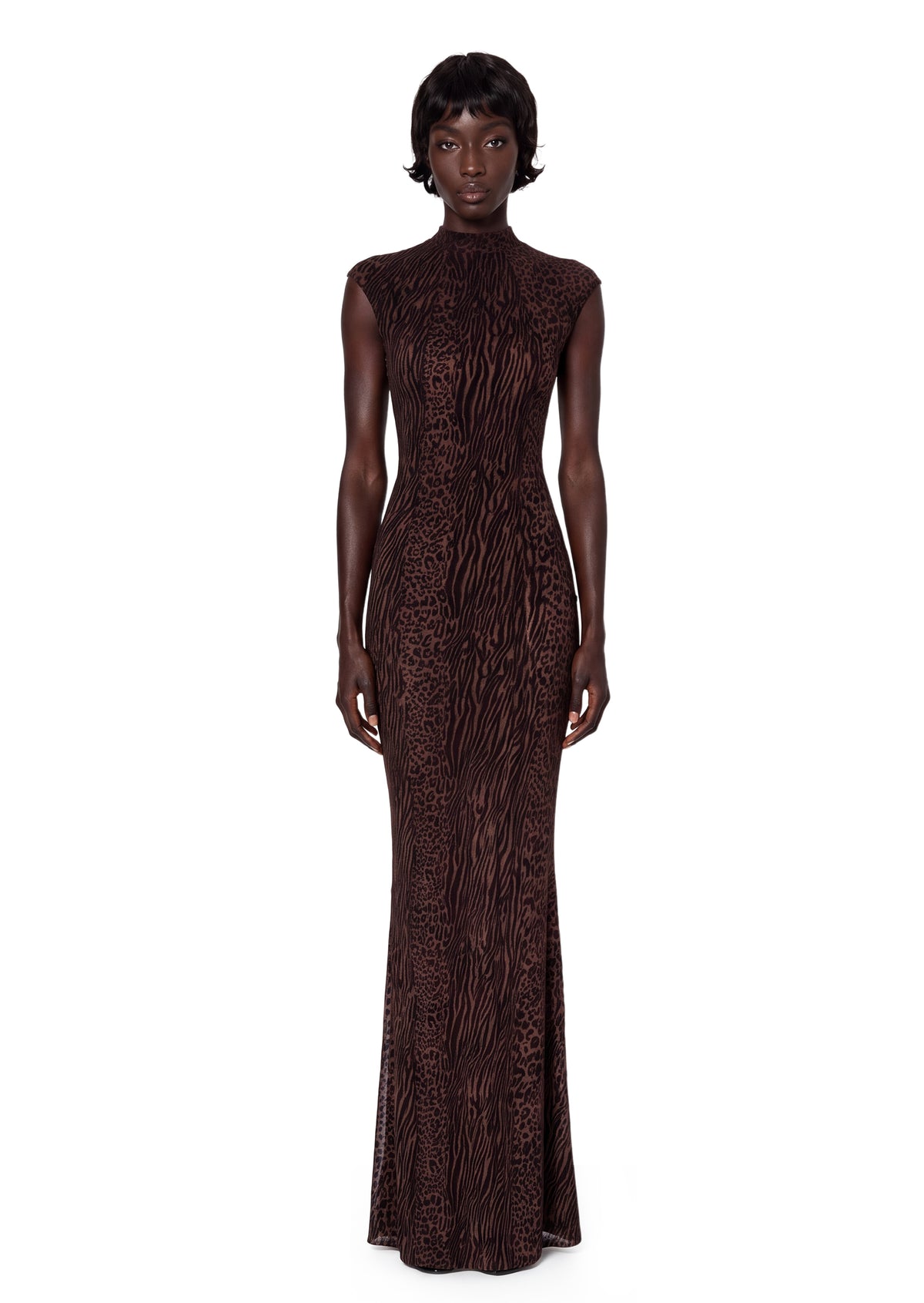 Yonah Sleeveless Printed Maxi Dress