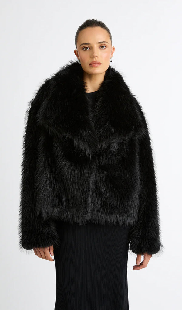 Fur Mini Coat