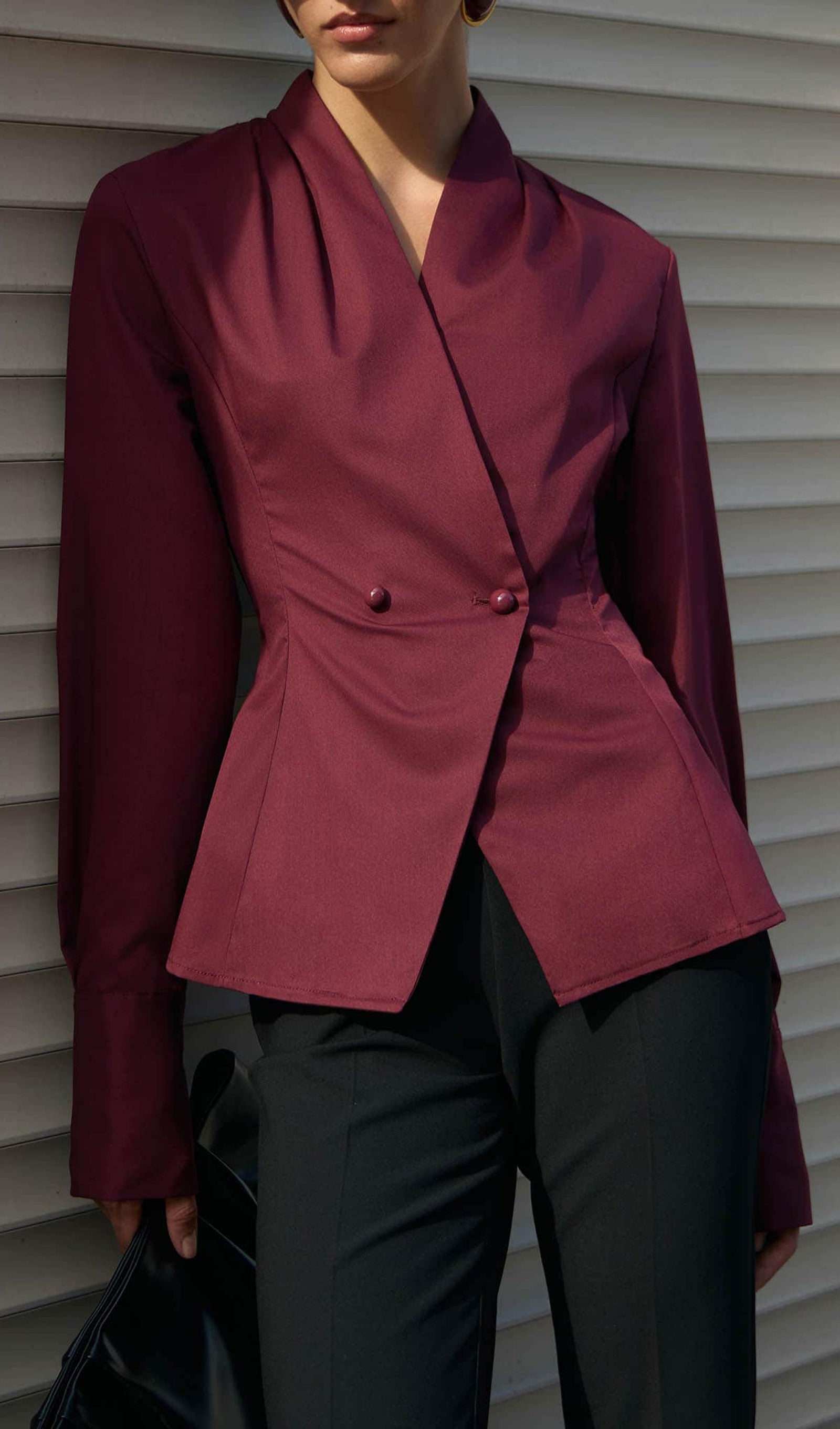 Midikleid in A-Linie mit Blumenmuster und Laternenärmeln