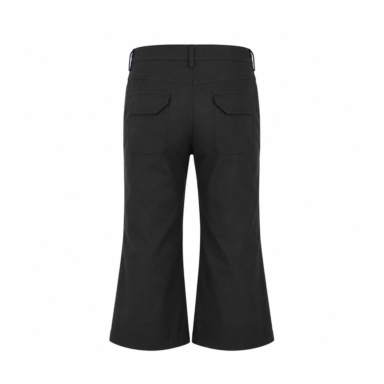 Tadita Casual mid length trousers In Black