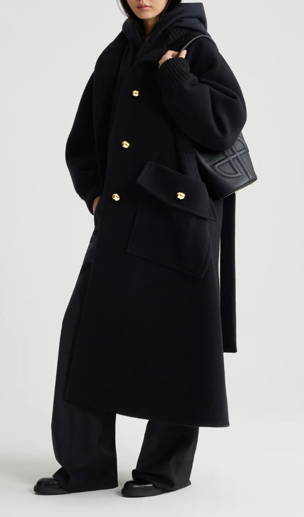 Oversized Wool Cashmere Coat