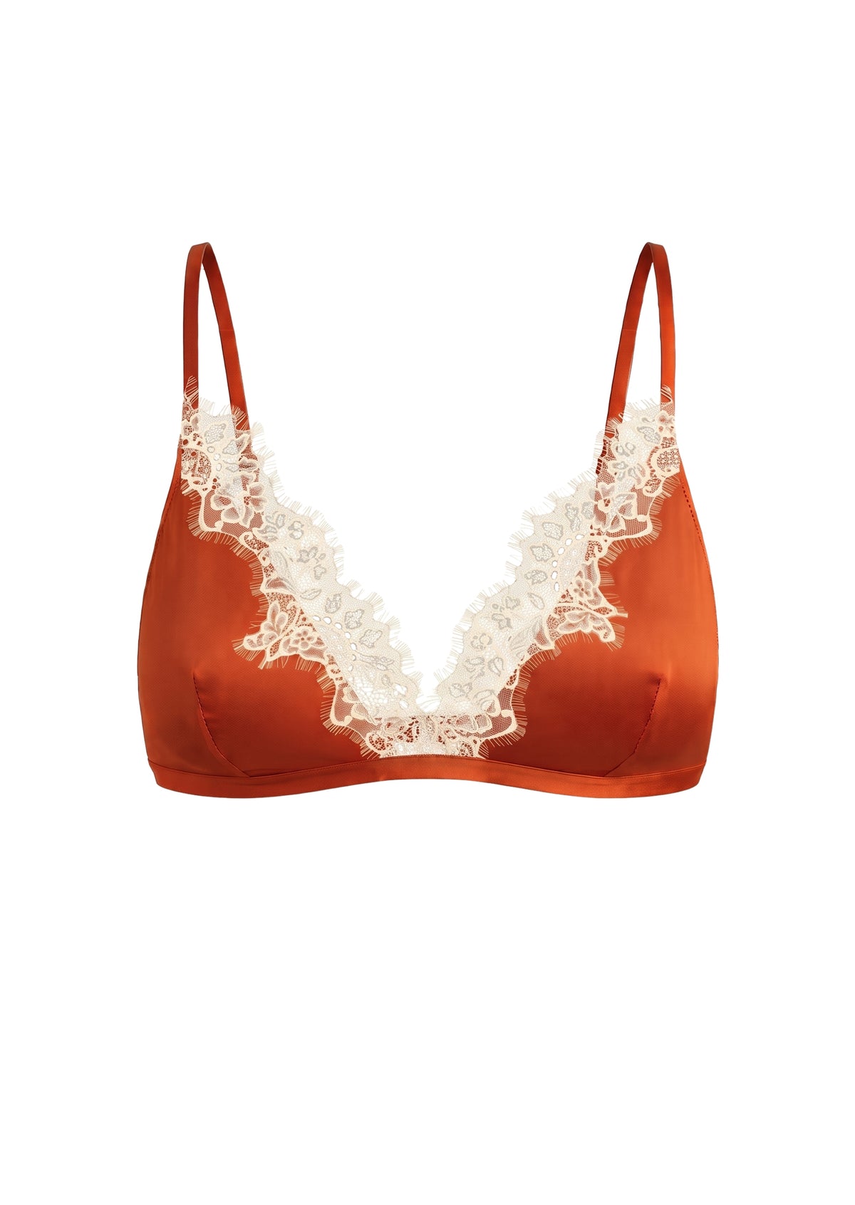 Zarita Satin  Lace Bra