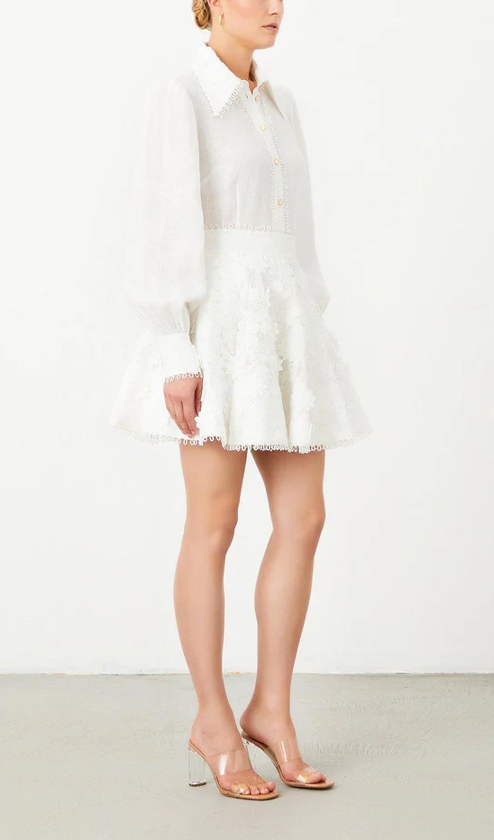 Embellished Appliquéd Top & Skirt Sets