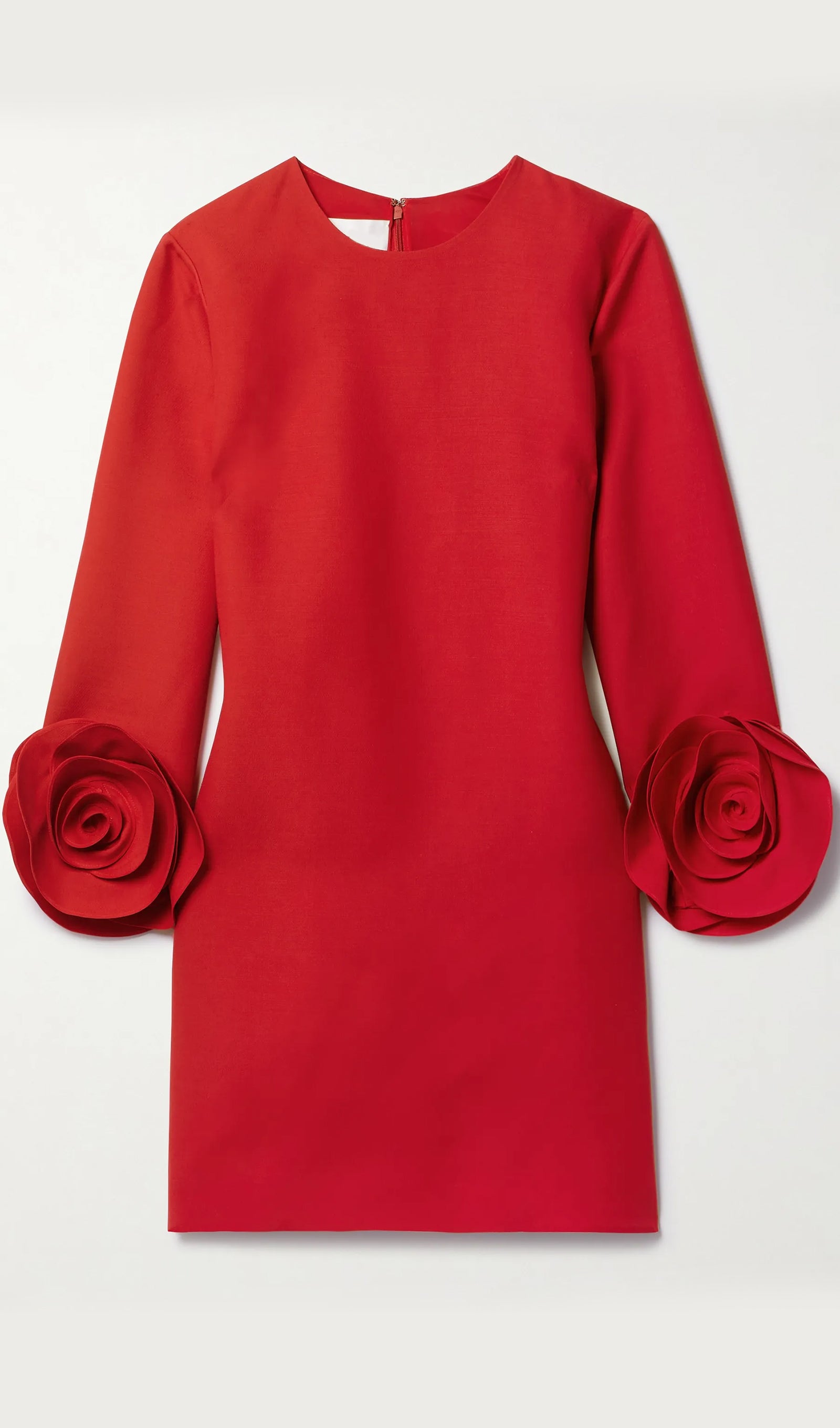 Embellished Flower Mini Dress