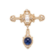 Yosef Court Style Matte Brooch