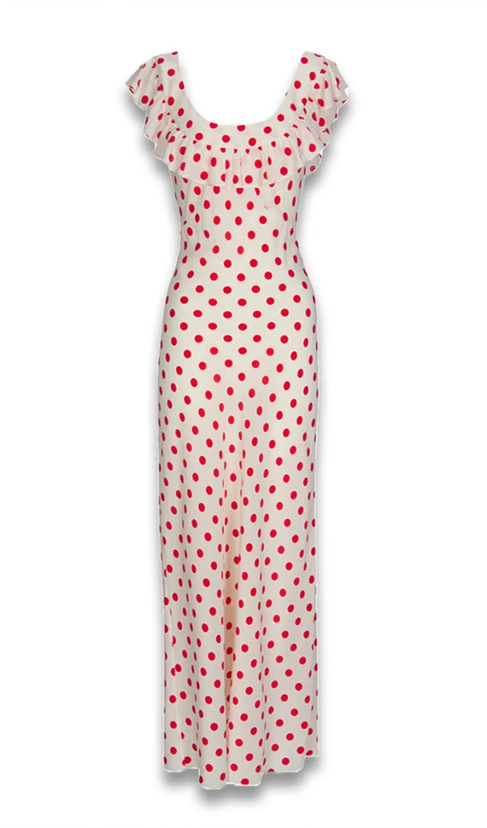 Polka Dot Maxi Dress