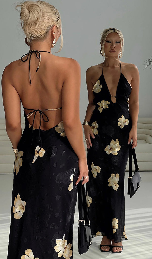 Yasminn Floral Maxi Dress