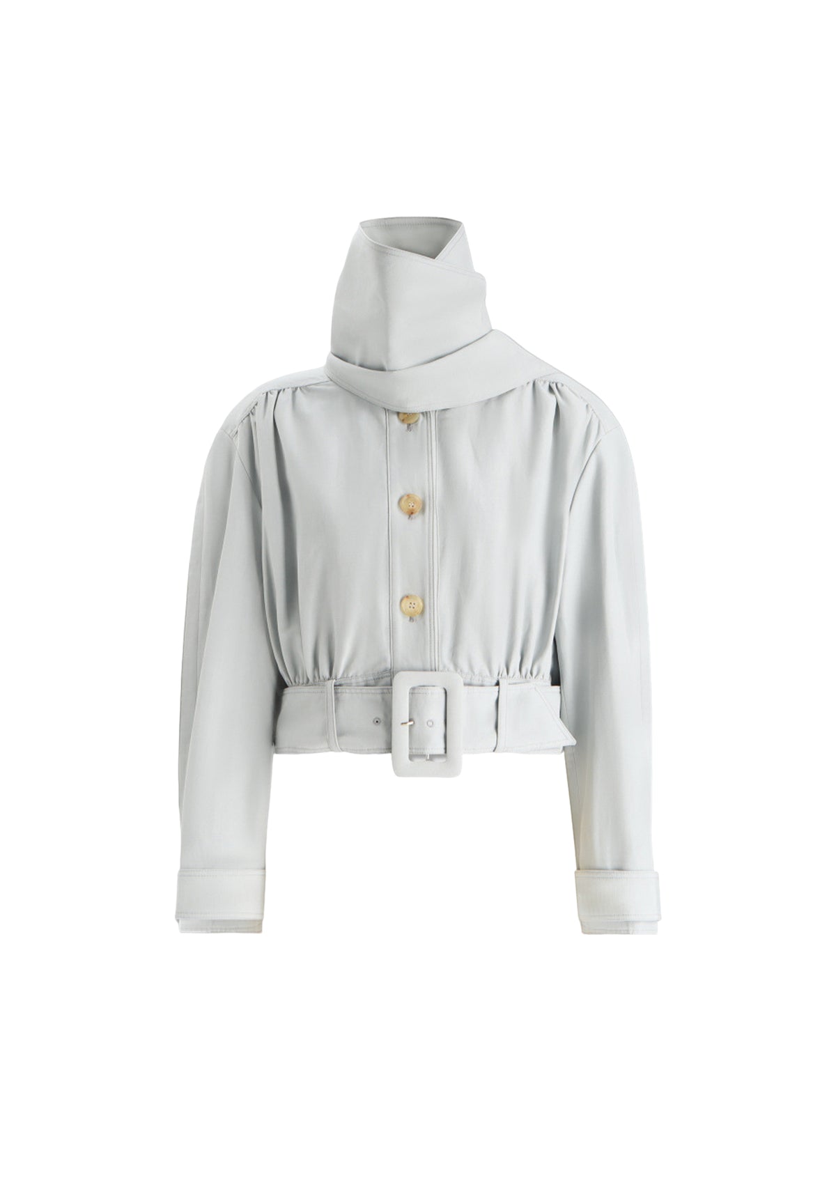 Balaniki Cropped Long Sleeve Jacket