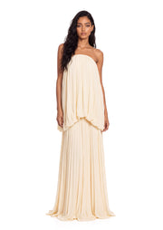 Dae Sleeveless Strapless Maxi Dress
