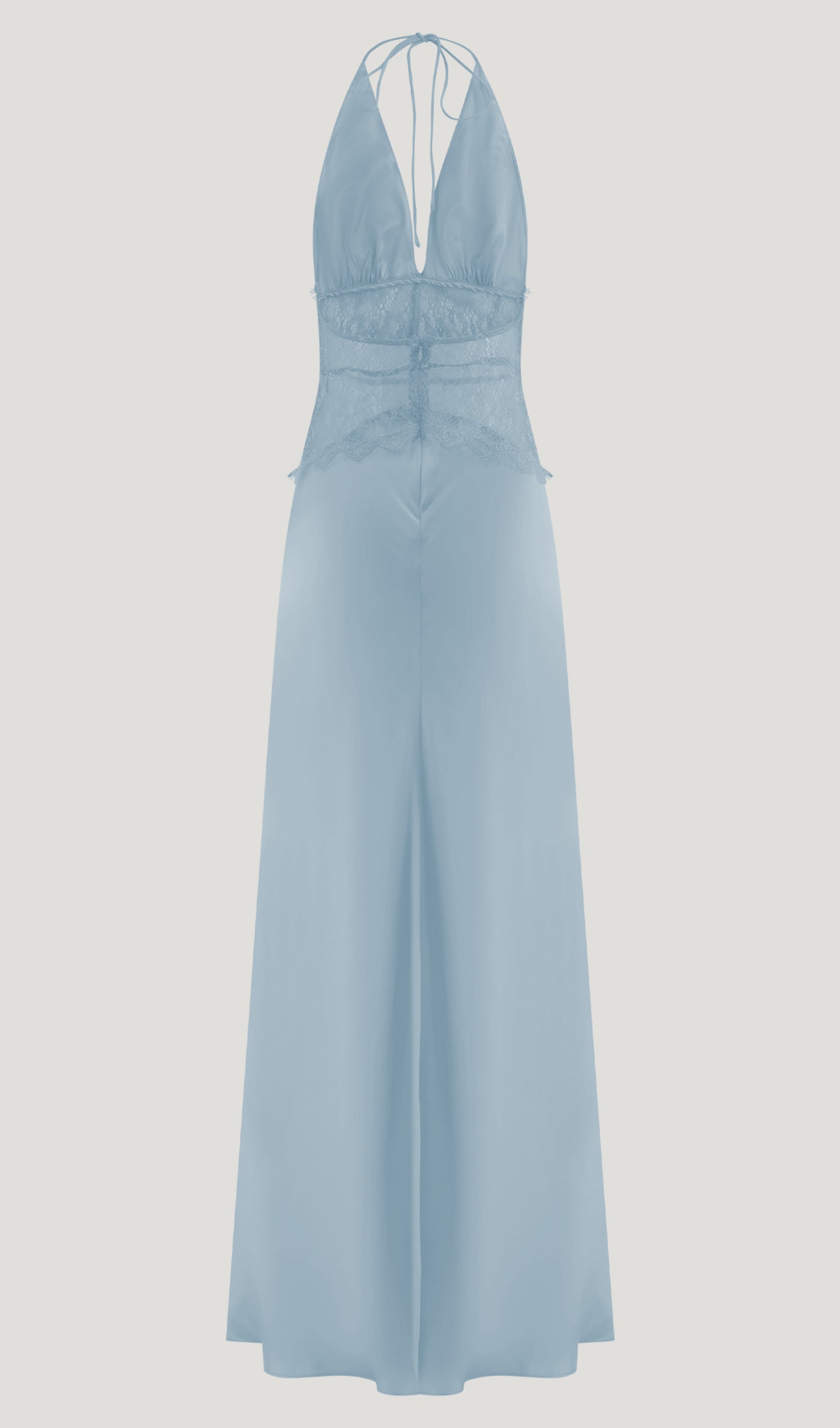 Midikleid in A-Linie mit Blumenmuster und Laternenärmeln