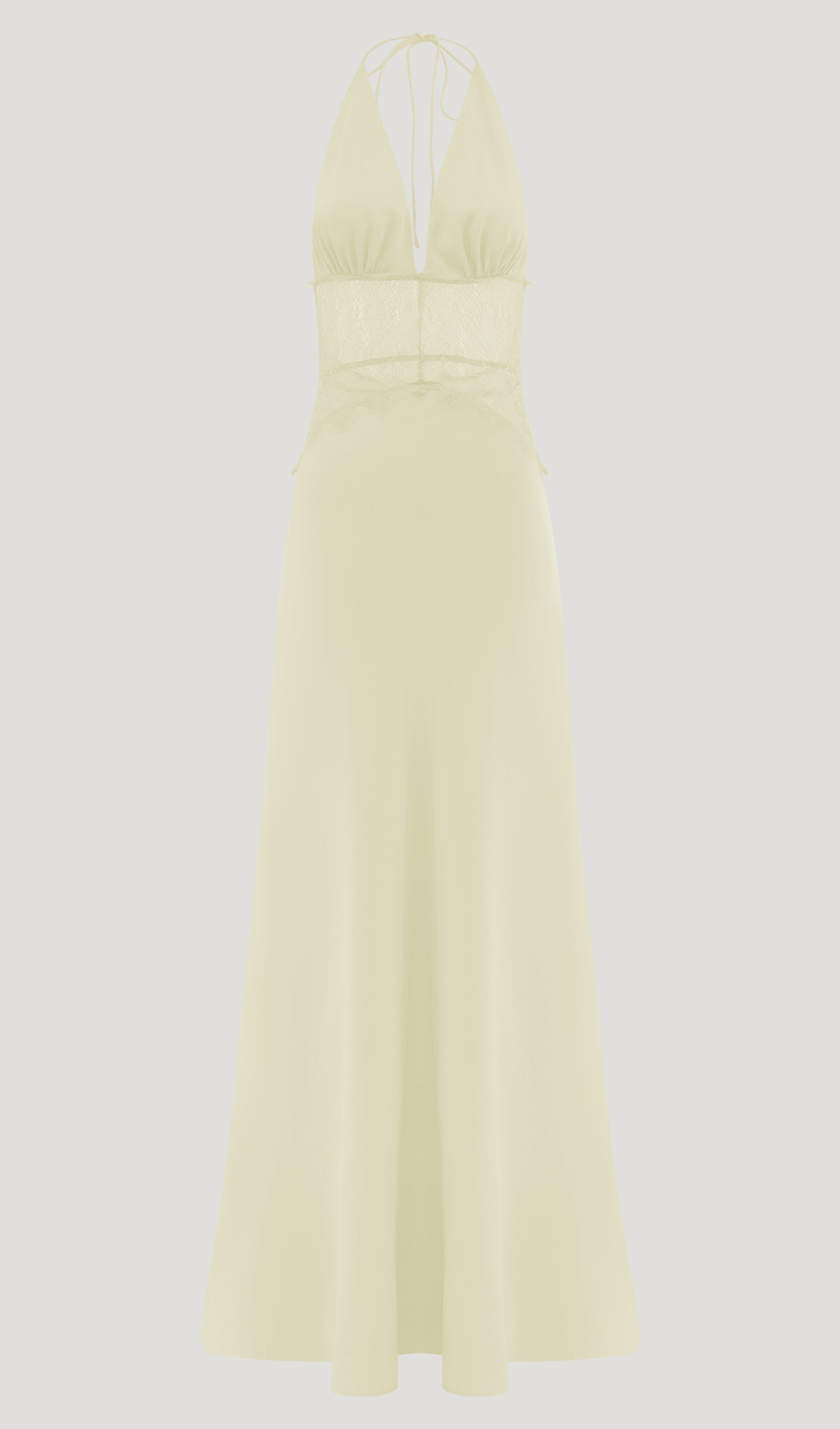 Midikleid in A-Linie mit Blumenmuster und Laternenärmeln
