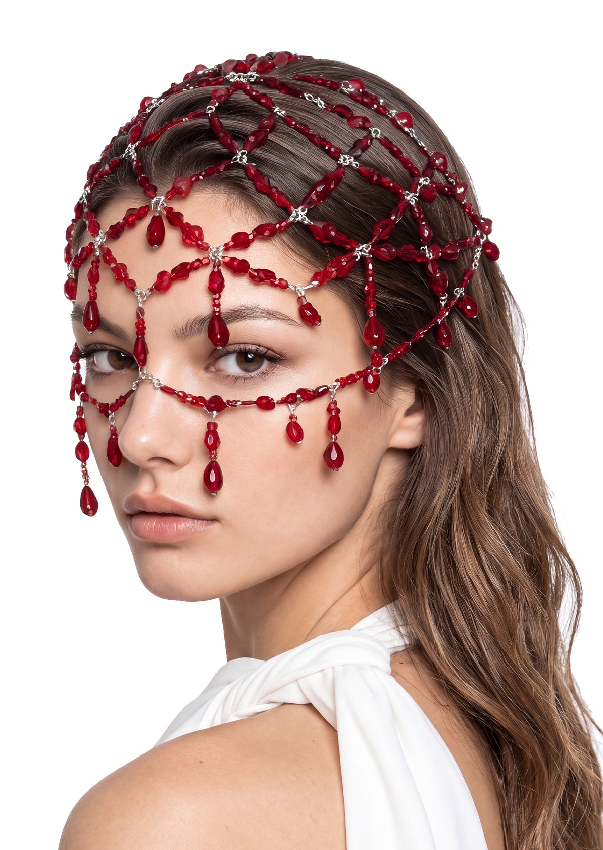 Yordana Teardrop Patterned Chain
