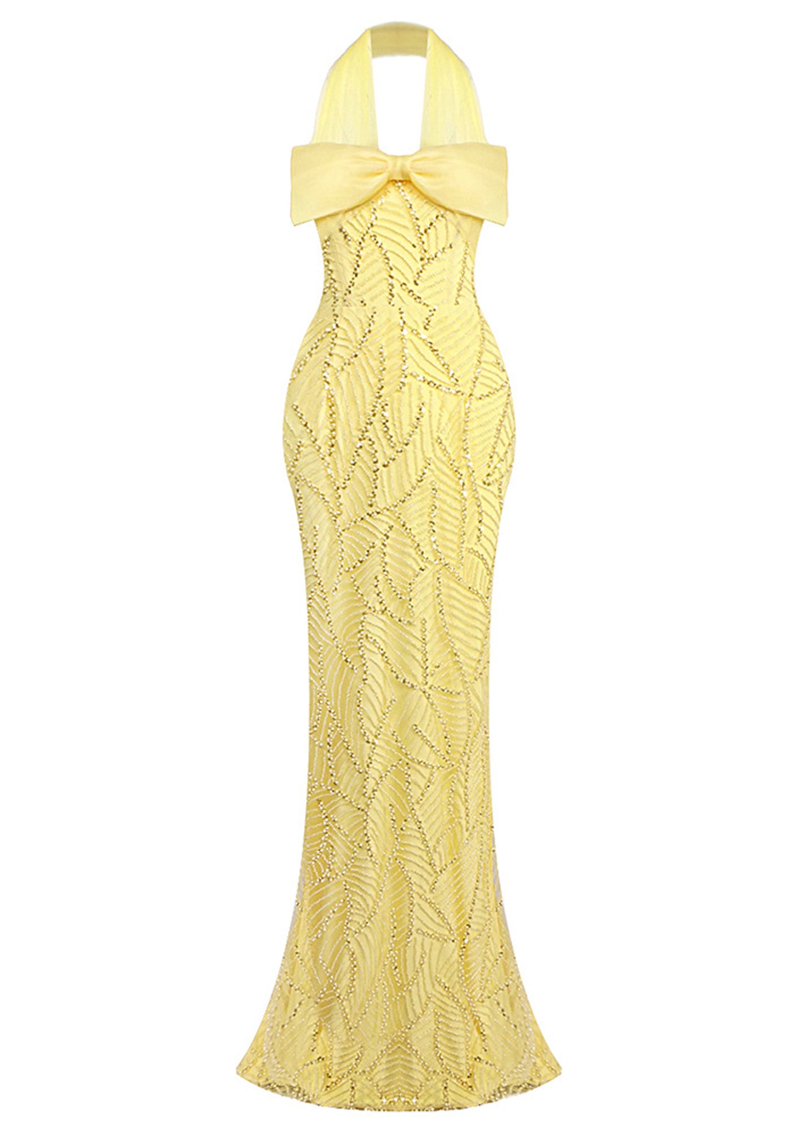 Midikleid in A-Linie mit Blumenmuster und Laternenärmeln