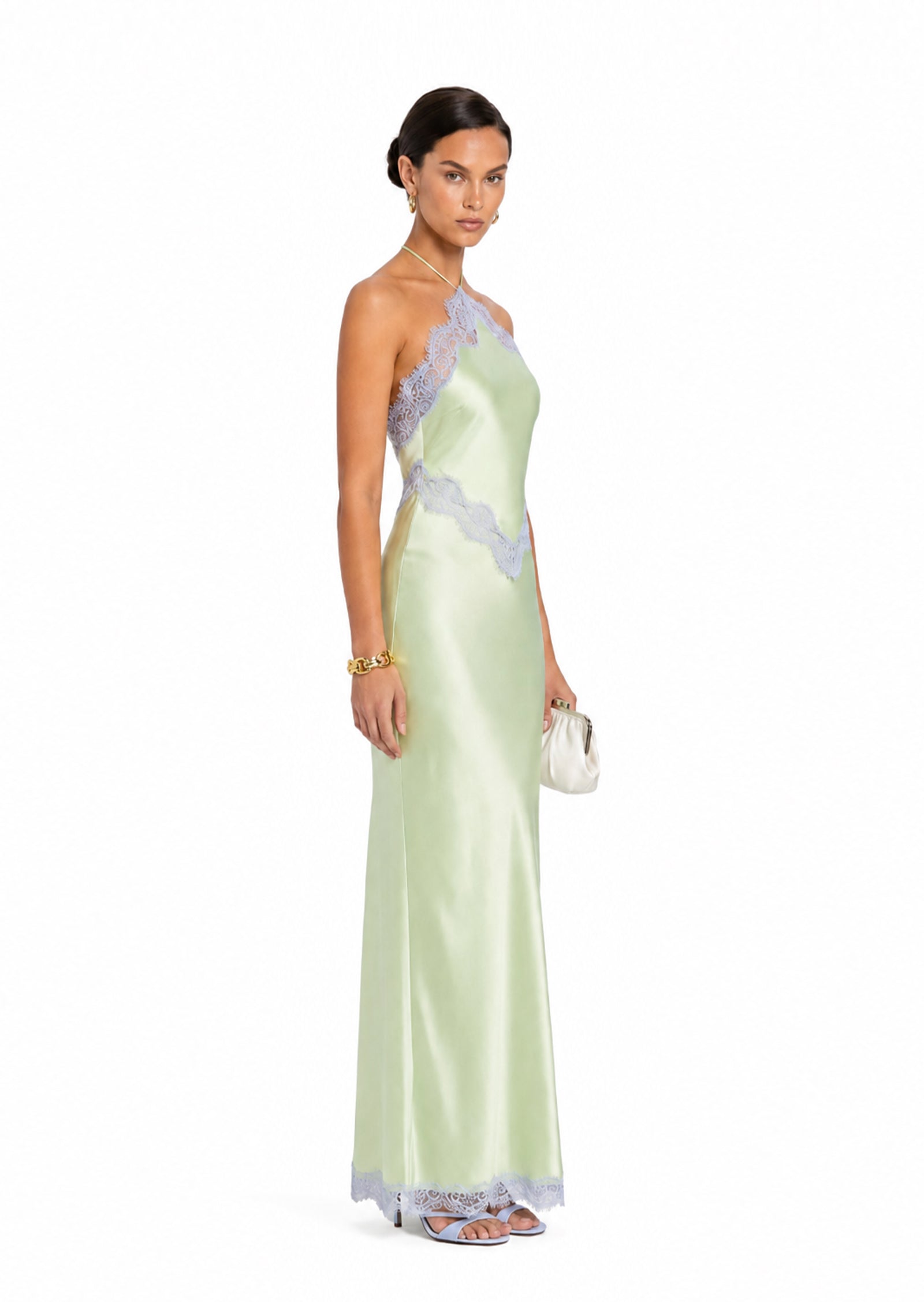 Eigra Halter-Neck Maxi Dress