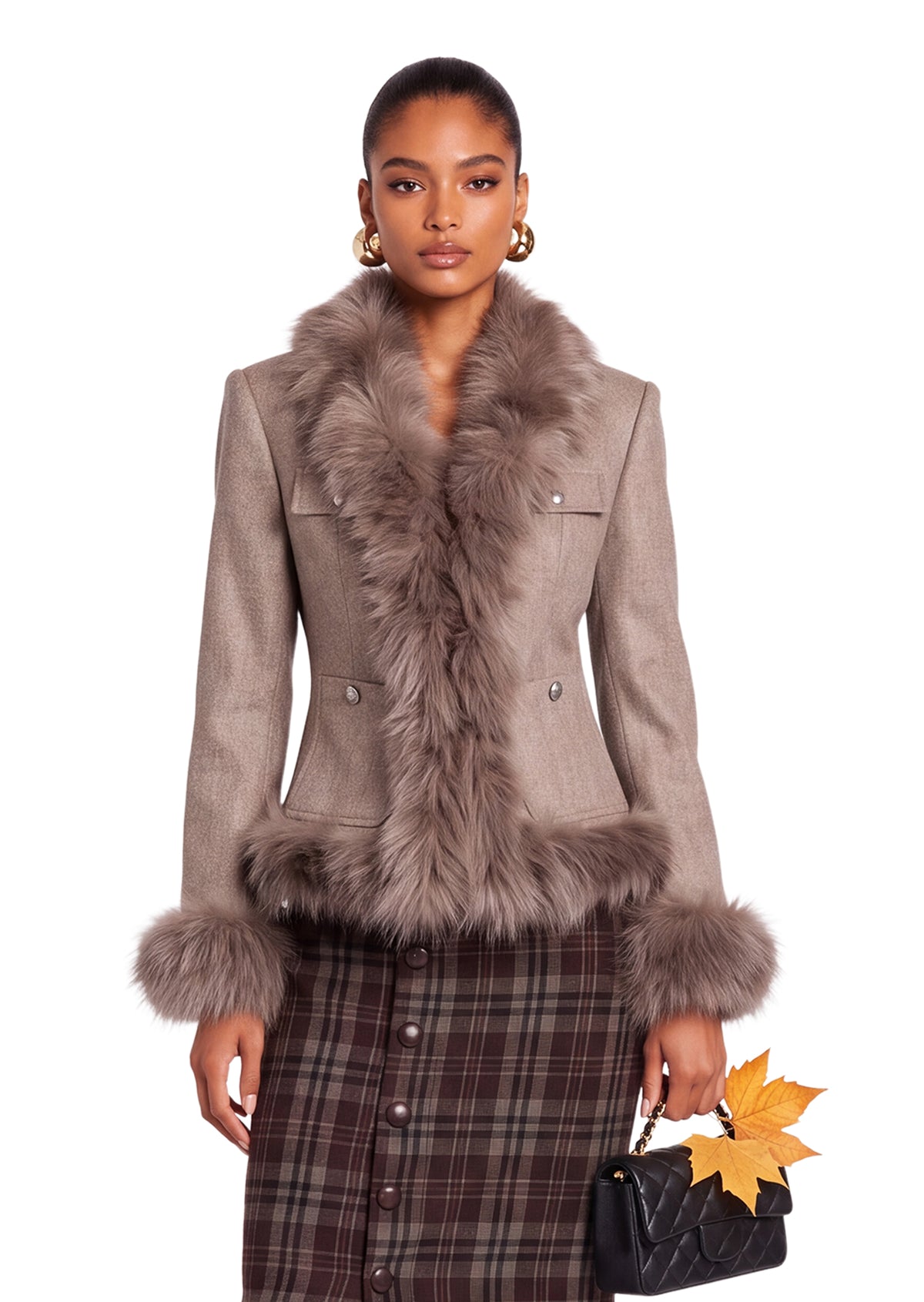 Aarav Long Sleeved Cropped Jacket