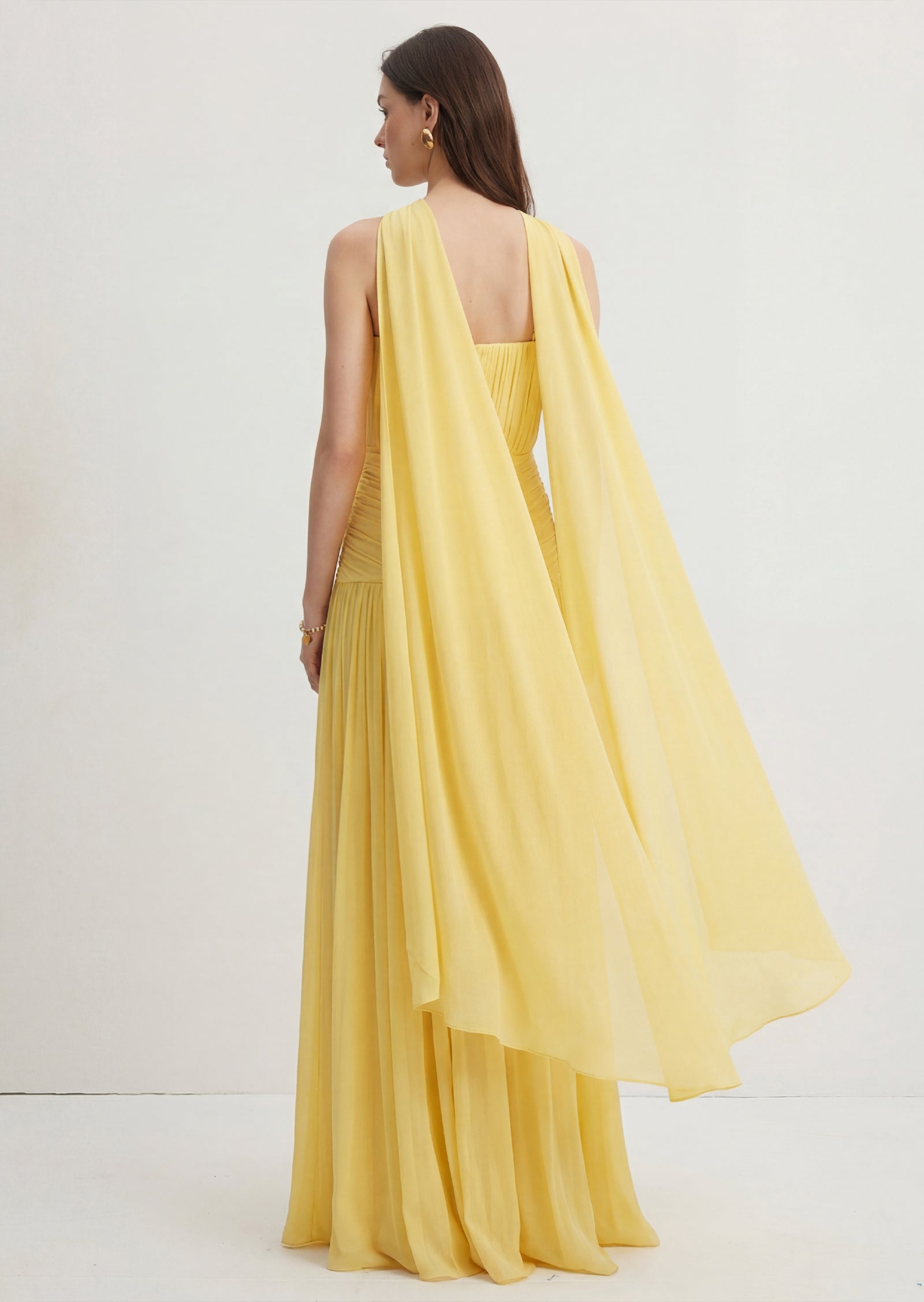 فستان قصير بقميص مزين بدانتيل صناعي 