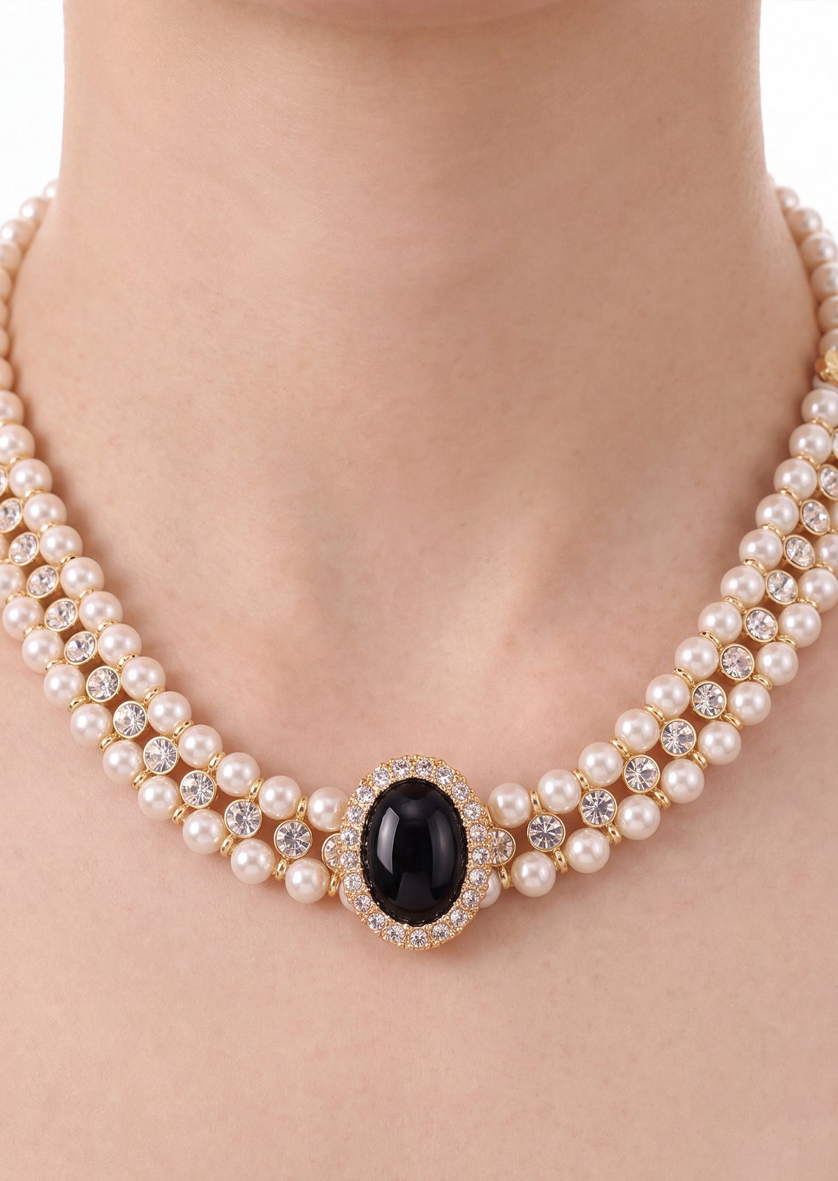 Yoruba Pearl Necklace
