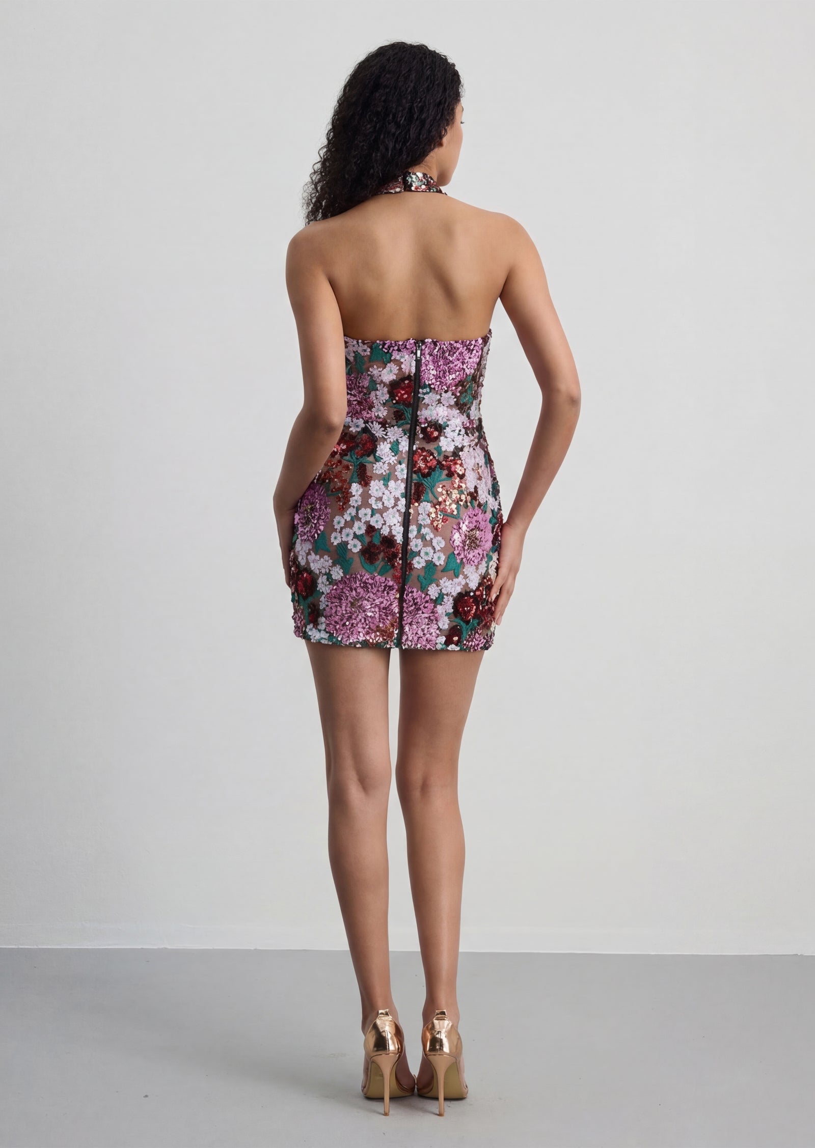 Deirdre Pink Multi Mini Dress