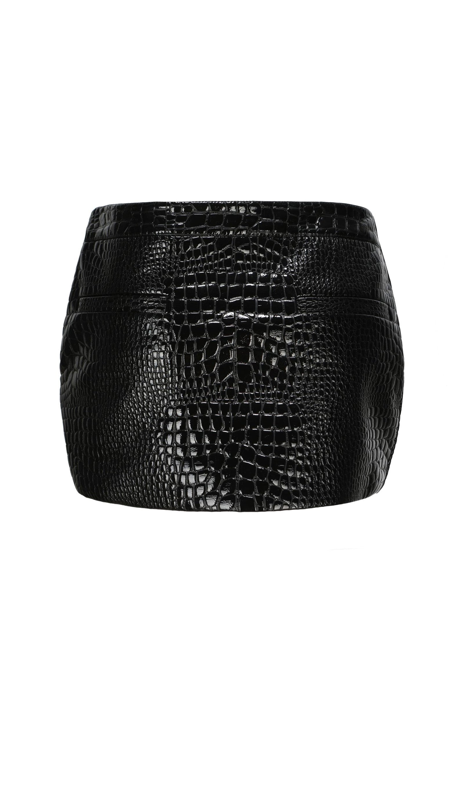 فستان قصير أحمر بدون حمالات مع فيونكة 