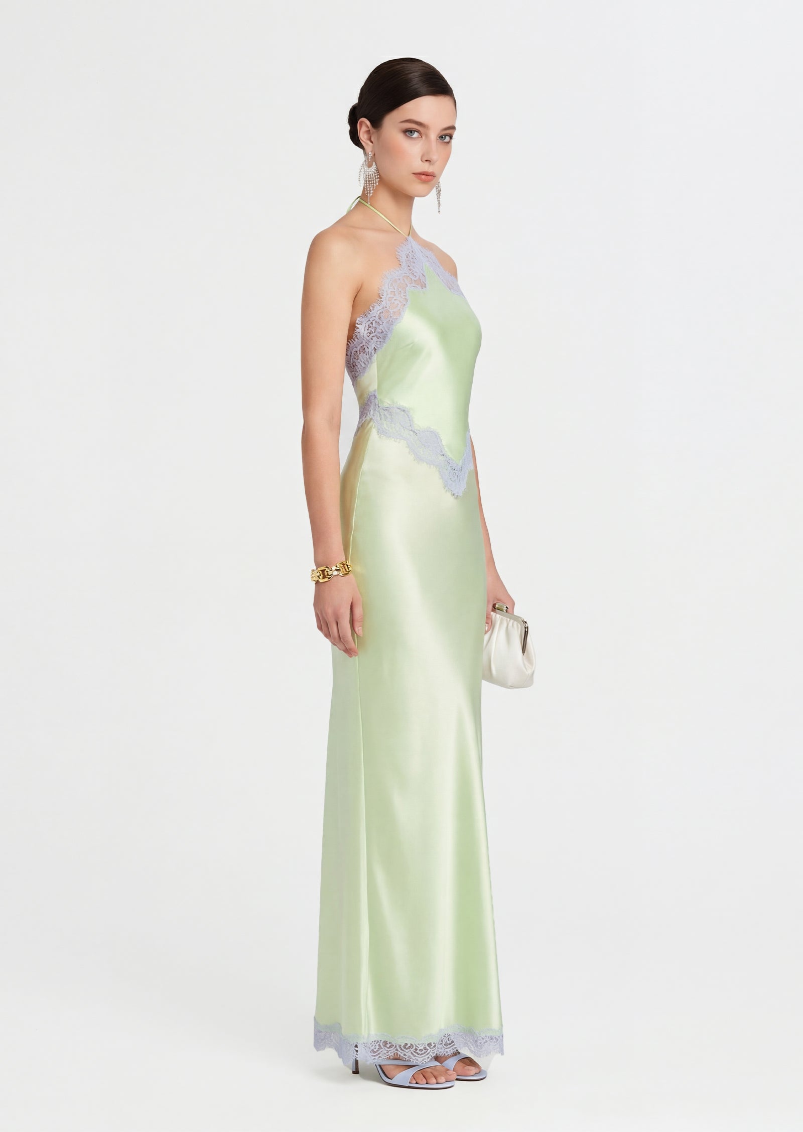 Eigra Halter-Neck Maxi Dress