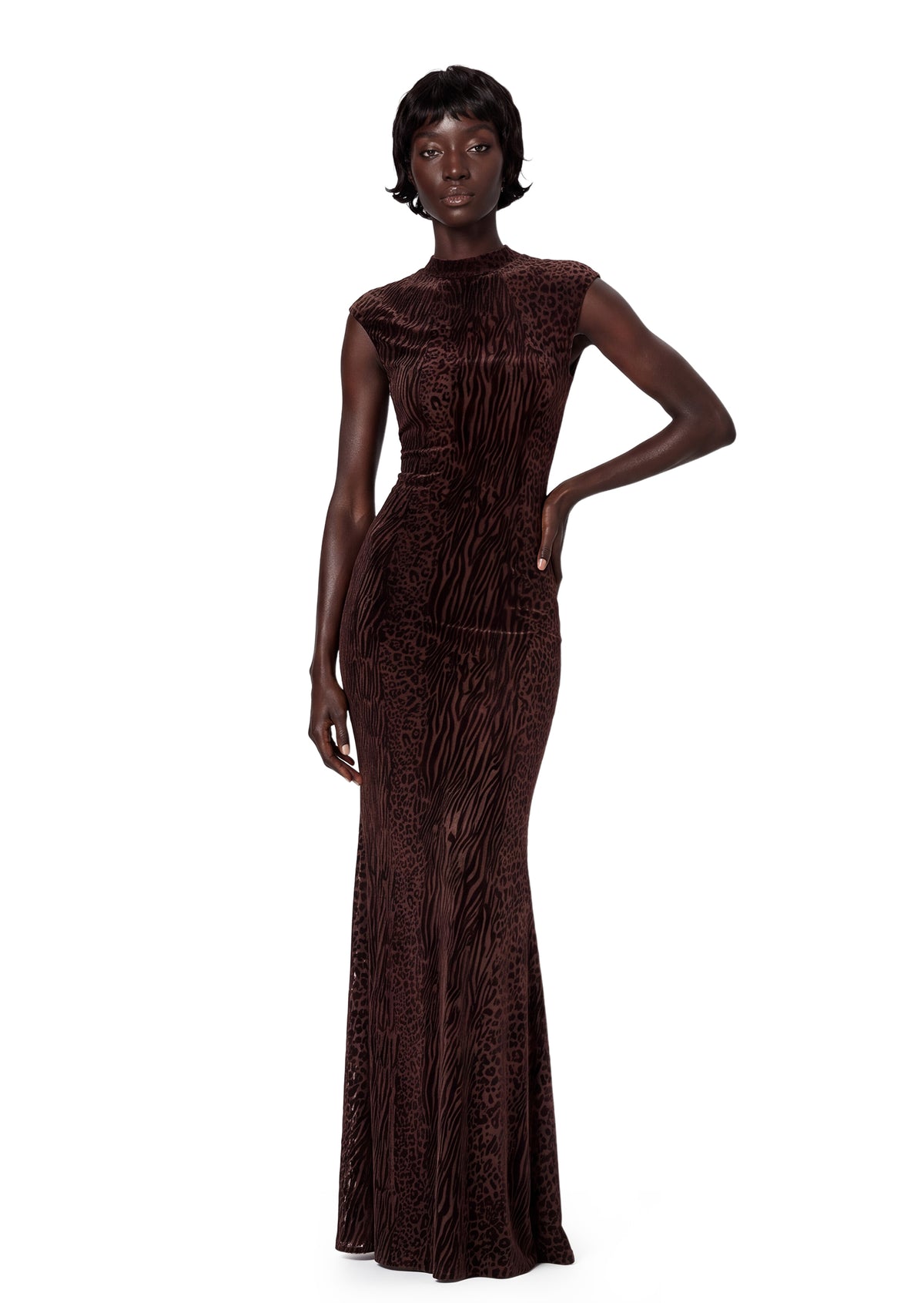 Yonah Sleeveless Printed Maxi Dress