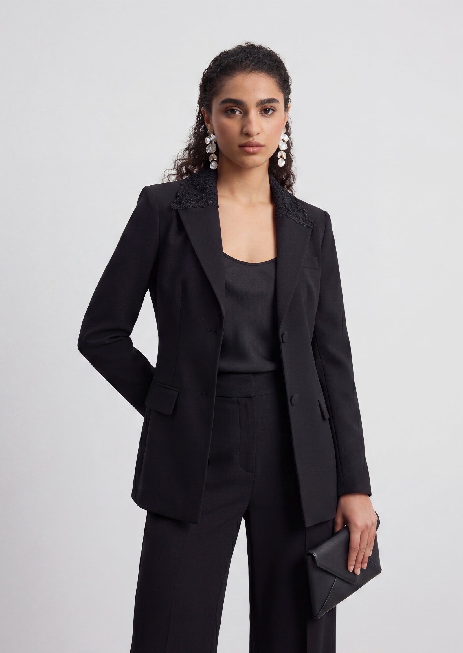 Joie Embroidered Relaxed Blazer