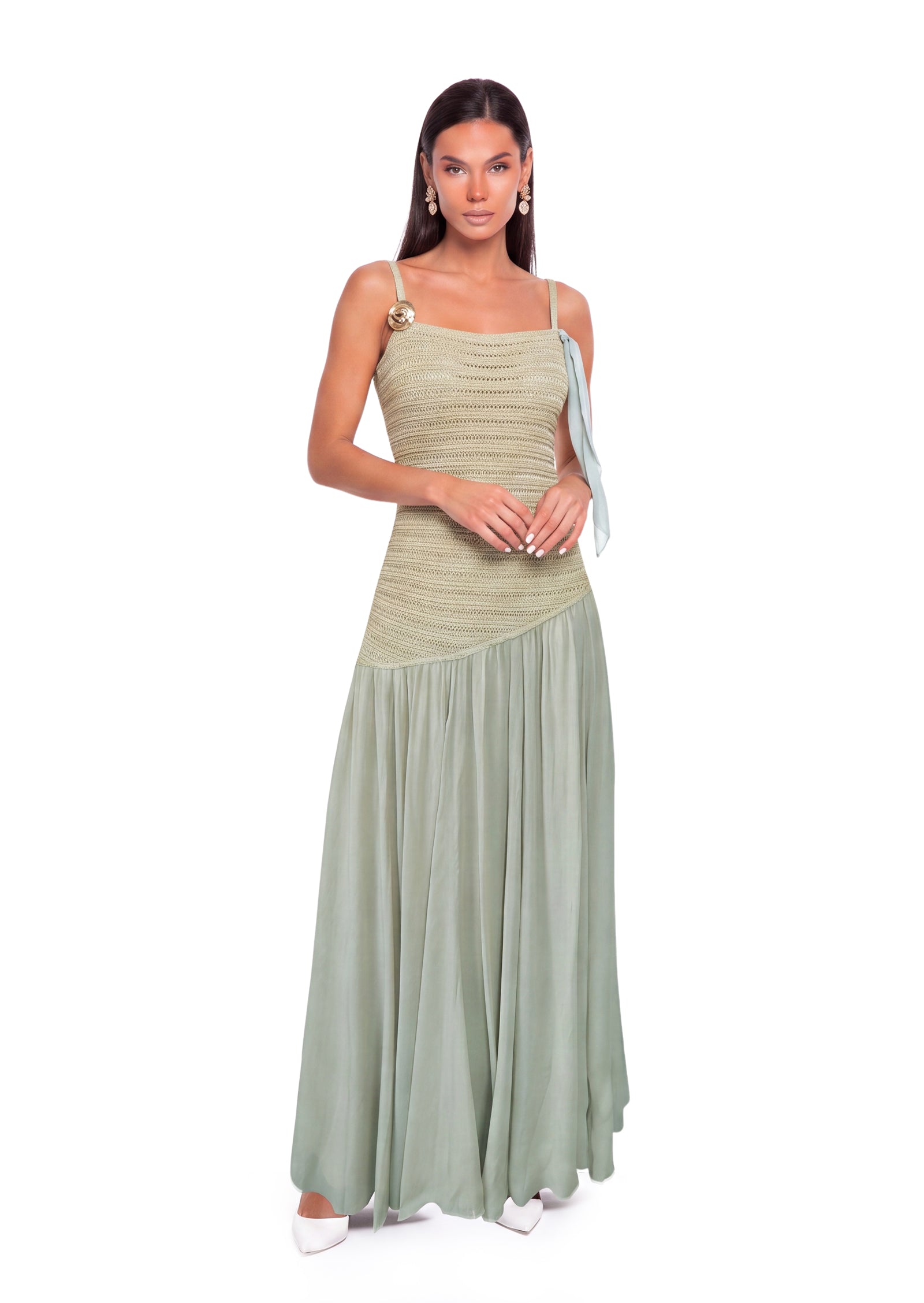 Ebenezer Knitted Sleeveless Maxi Dress