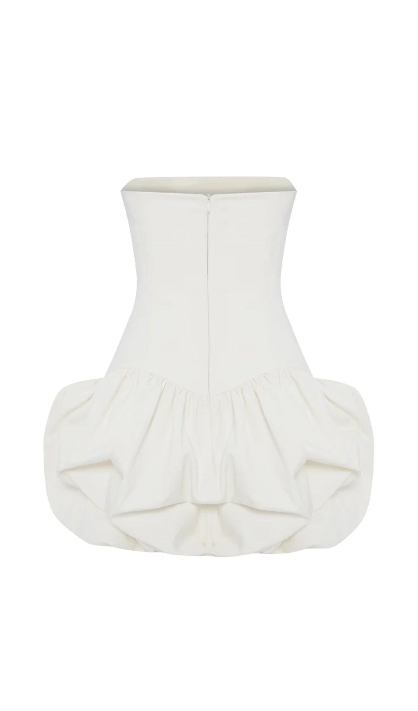 Midikleid in A-Linie mit Blumenmuster und Laternenärmeln