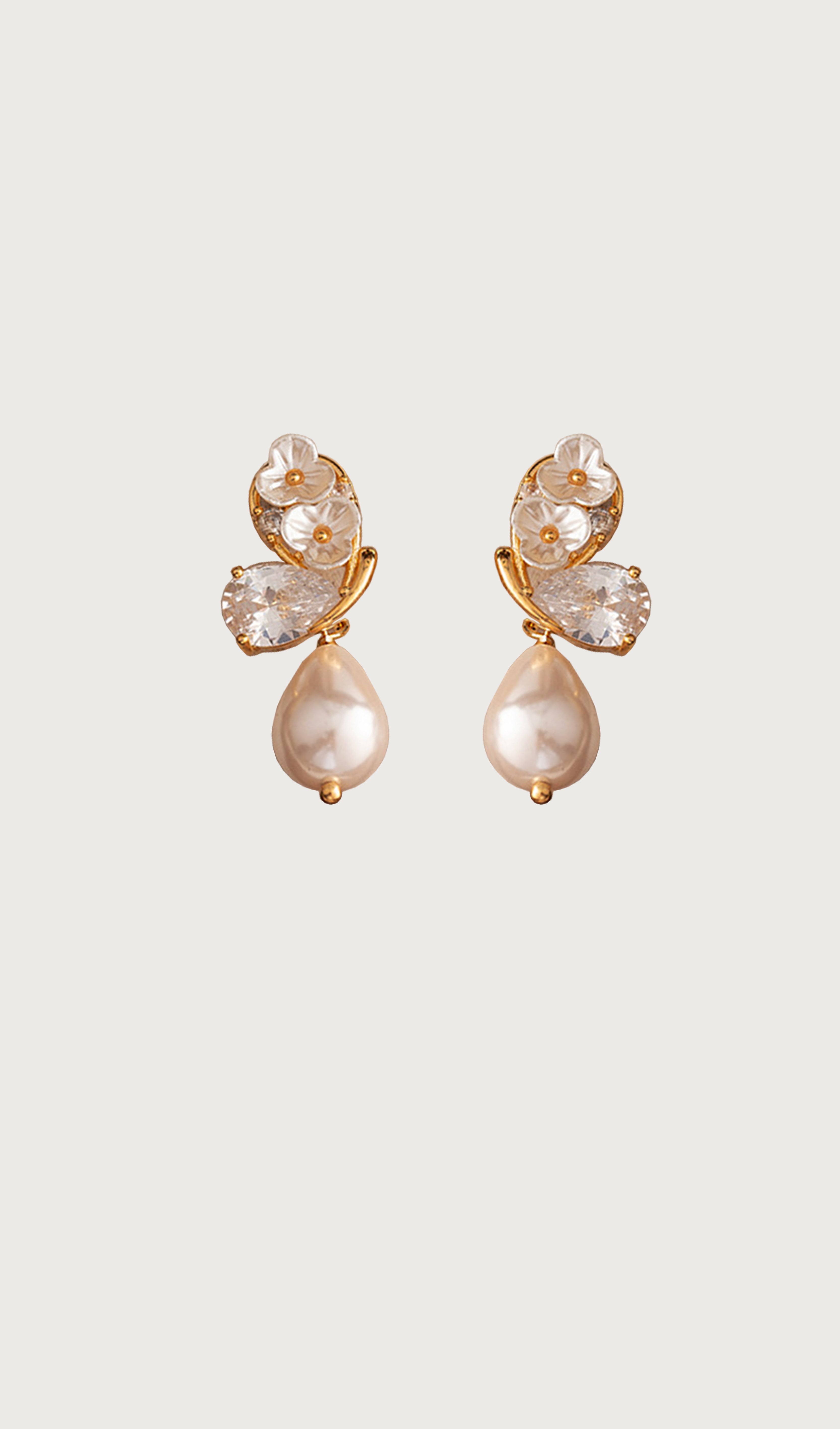 Vintage Flower Earrings