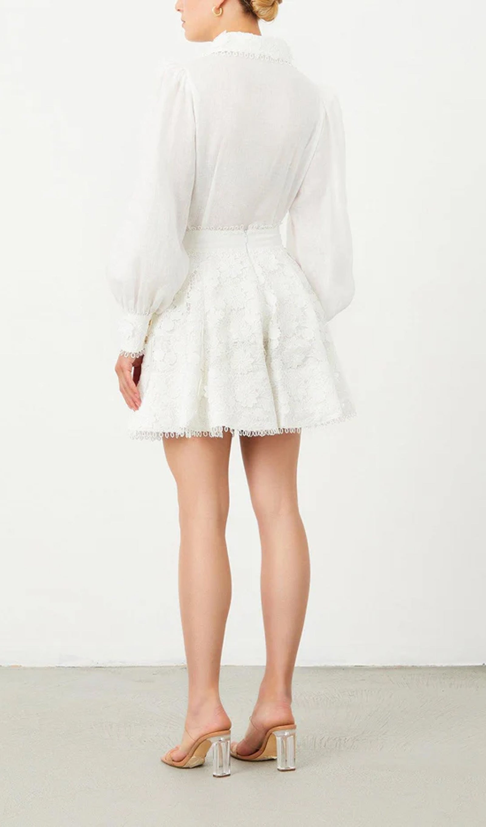 Embellished Appliquéd Top & Skirt Sets
