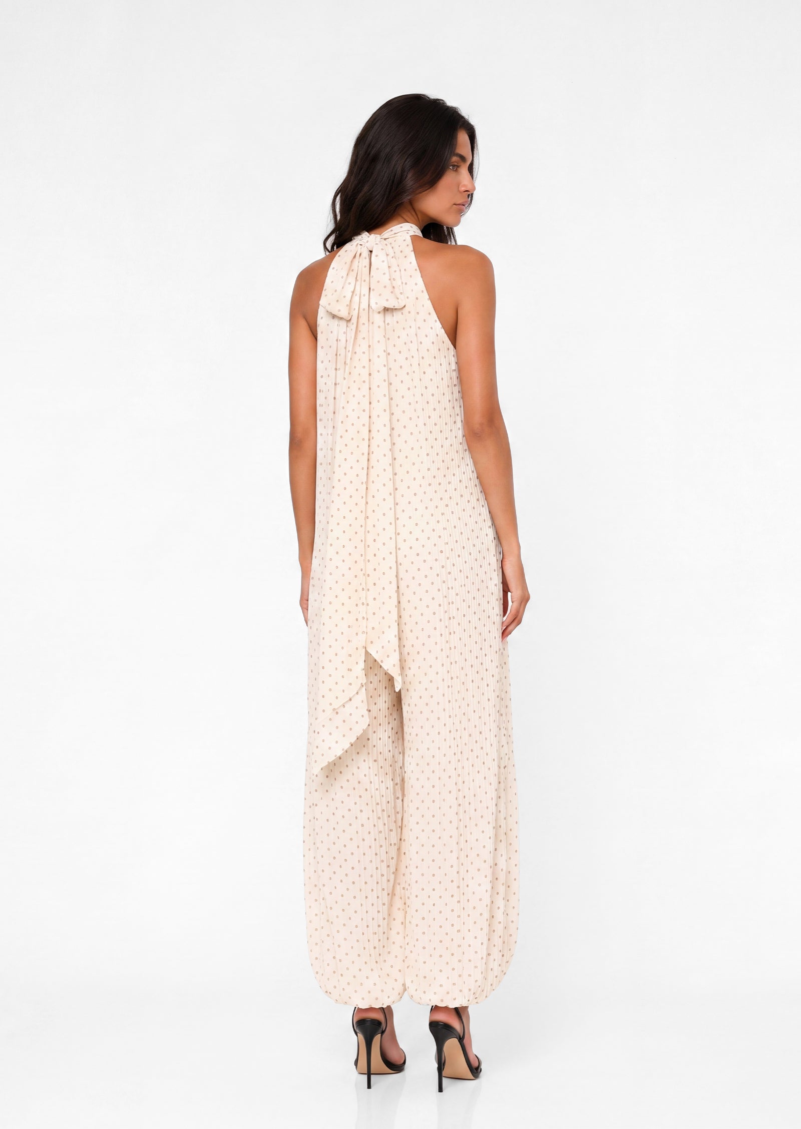 Abeytu Chiffon Balloon Jumpsuit