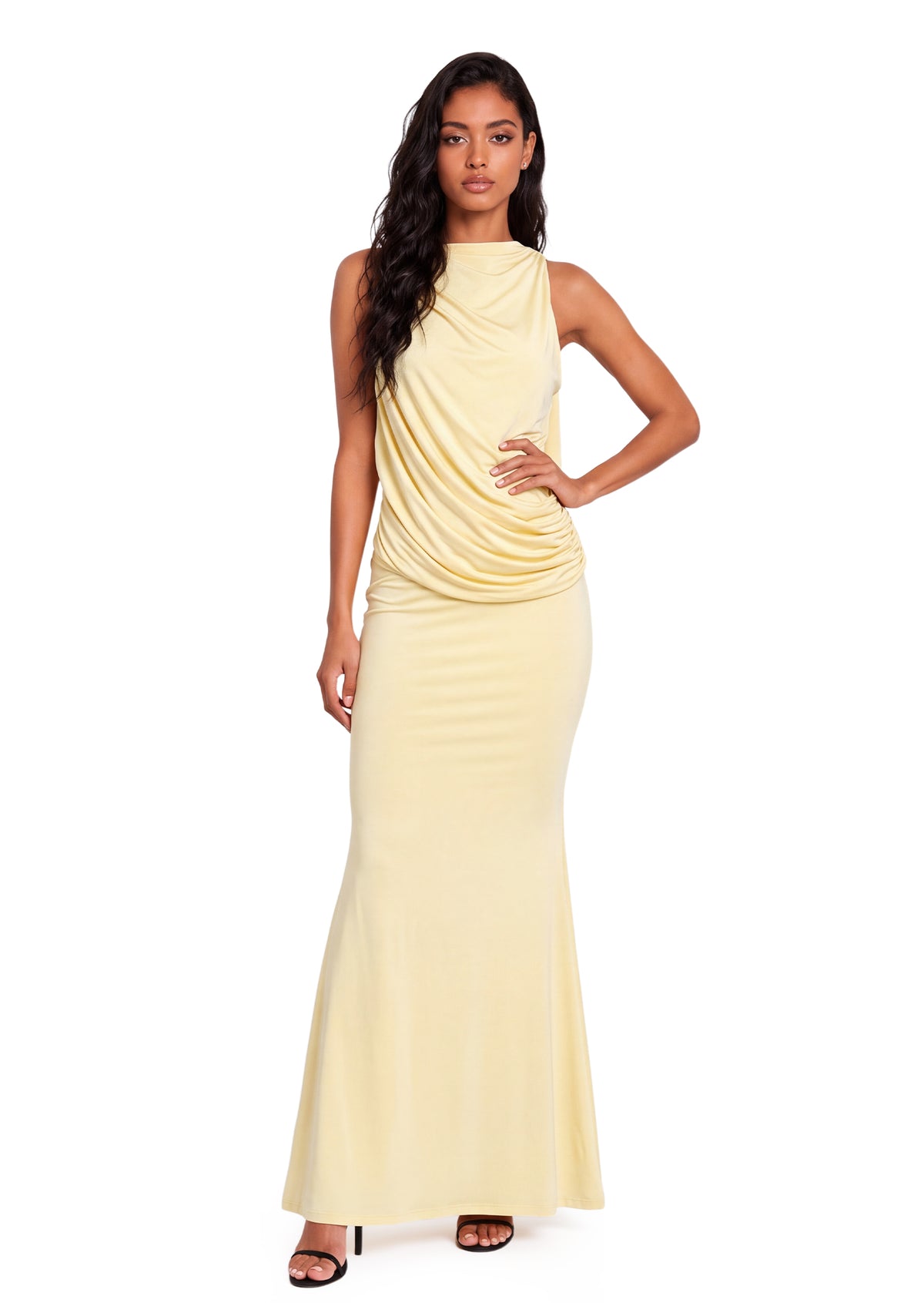 Ebbo Sleeveless Open Back Top & Skirt Set