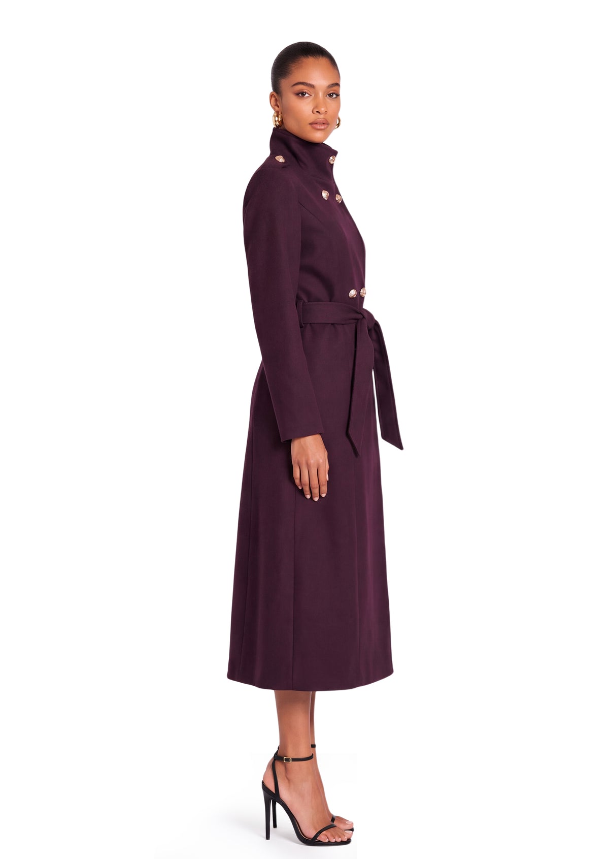 Aapo Long High Neck Coat