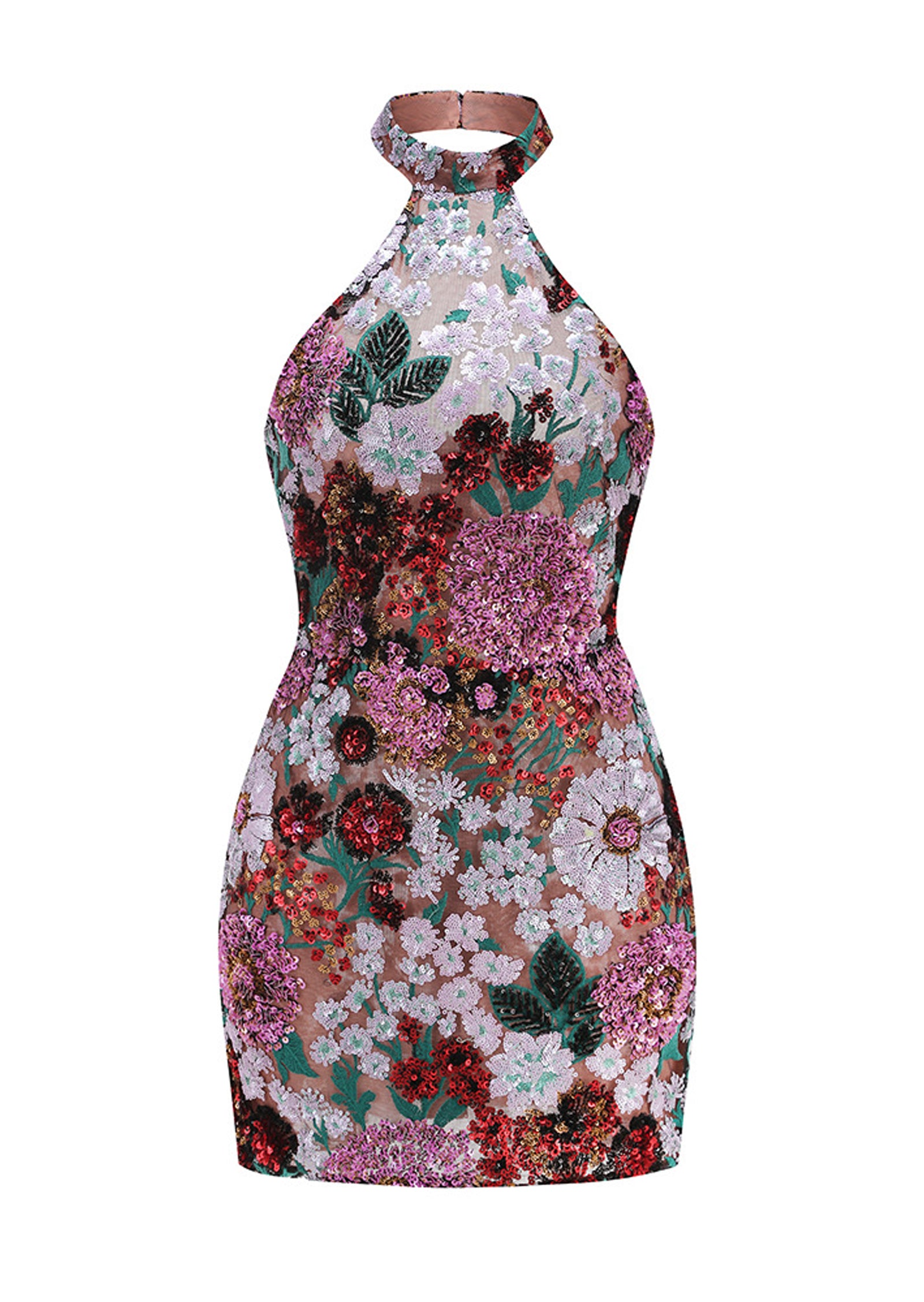 Deirdre Pink Multi Mini Dress