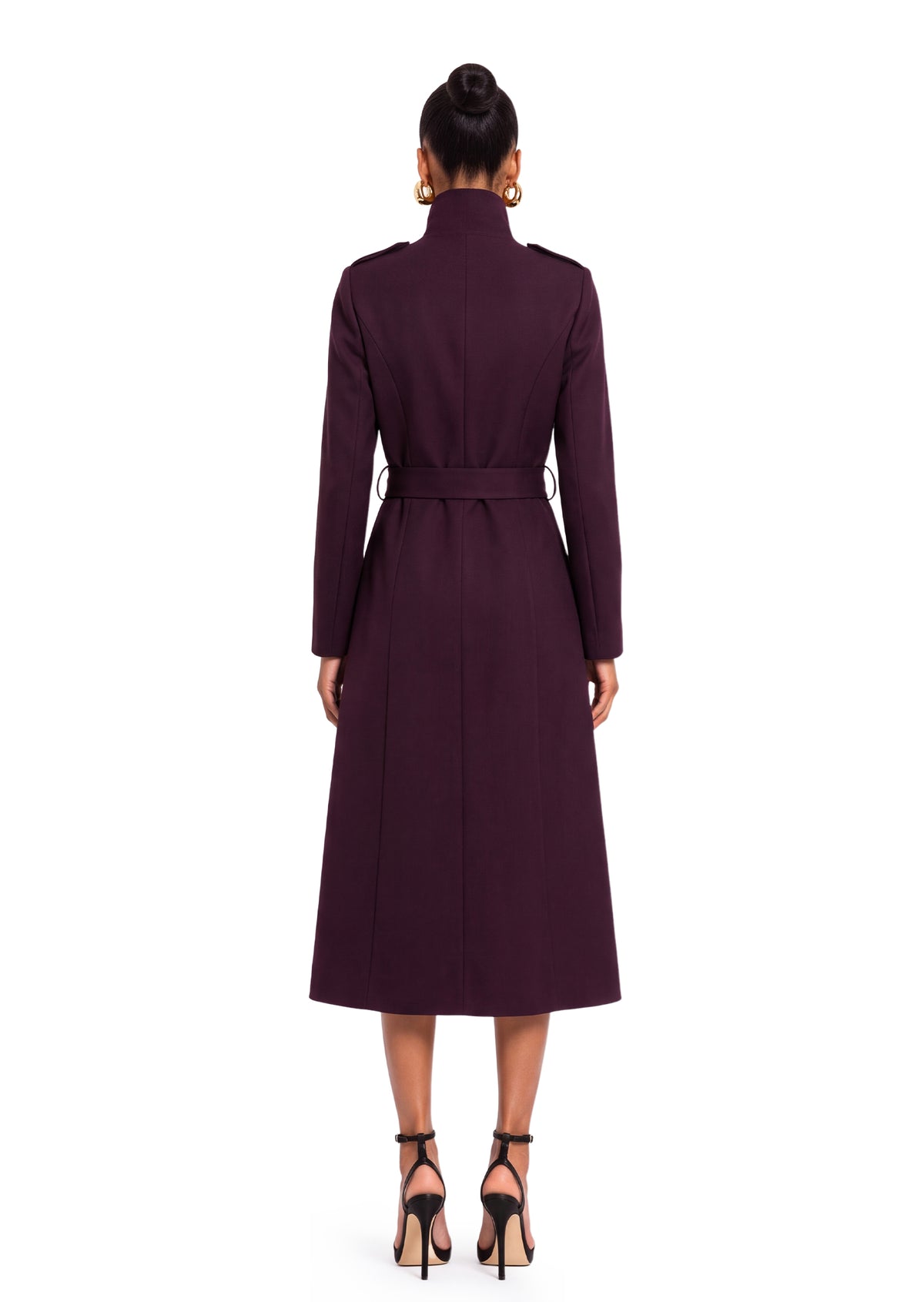 Aapo Long High Neck Coat