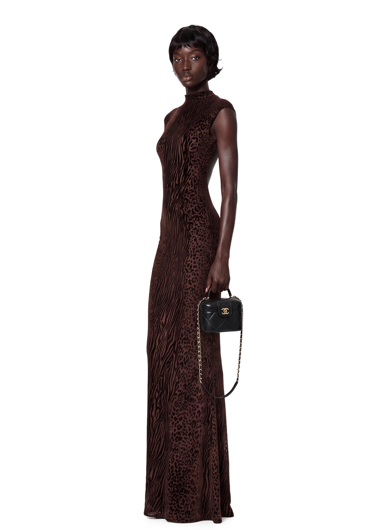 Yonah Sleeveless Printed Maxi Dress