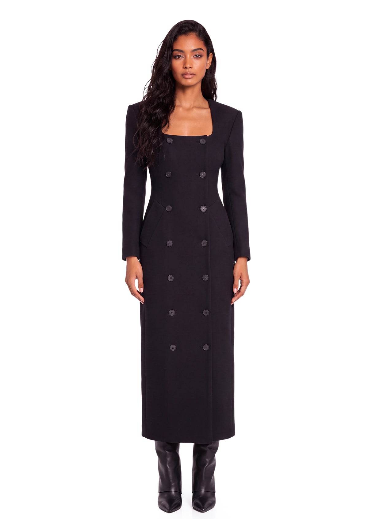 Abeje Long Tailored Coat