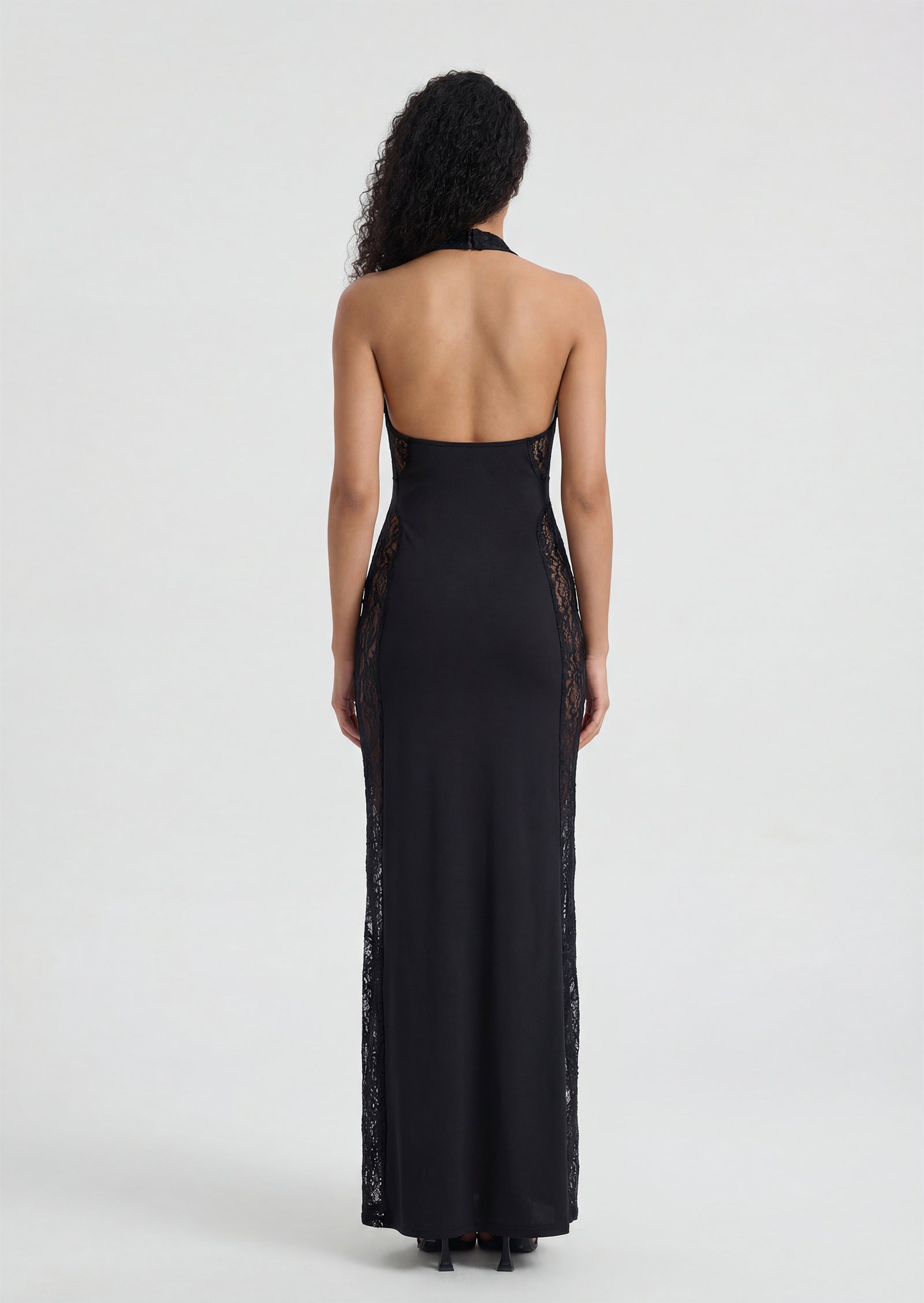 Rosemary Lace Cut Out Maxi Dress