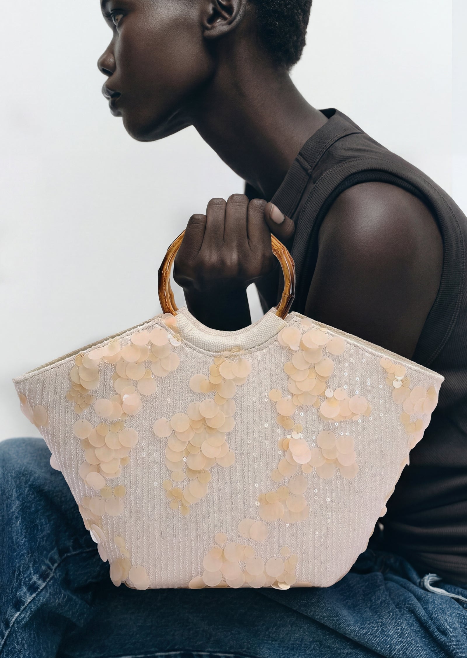 Scarlett Sequined Handbag