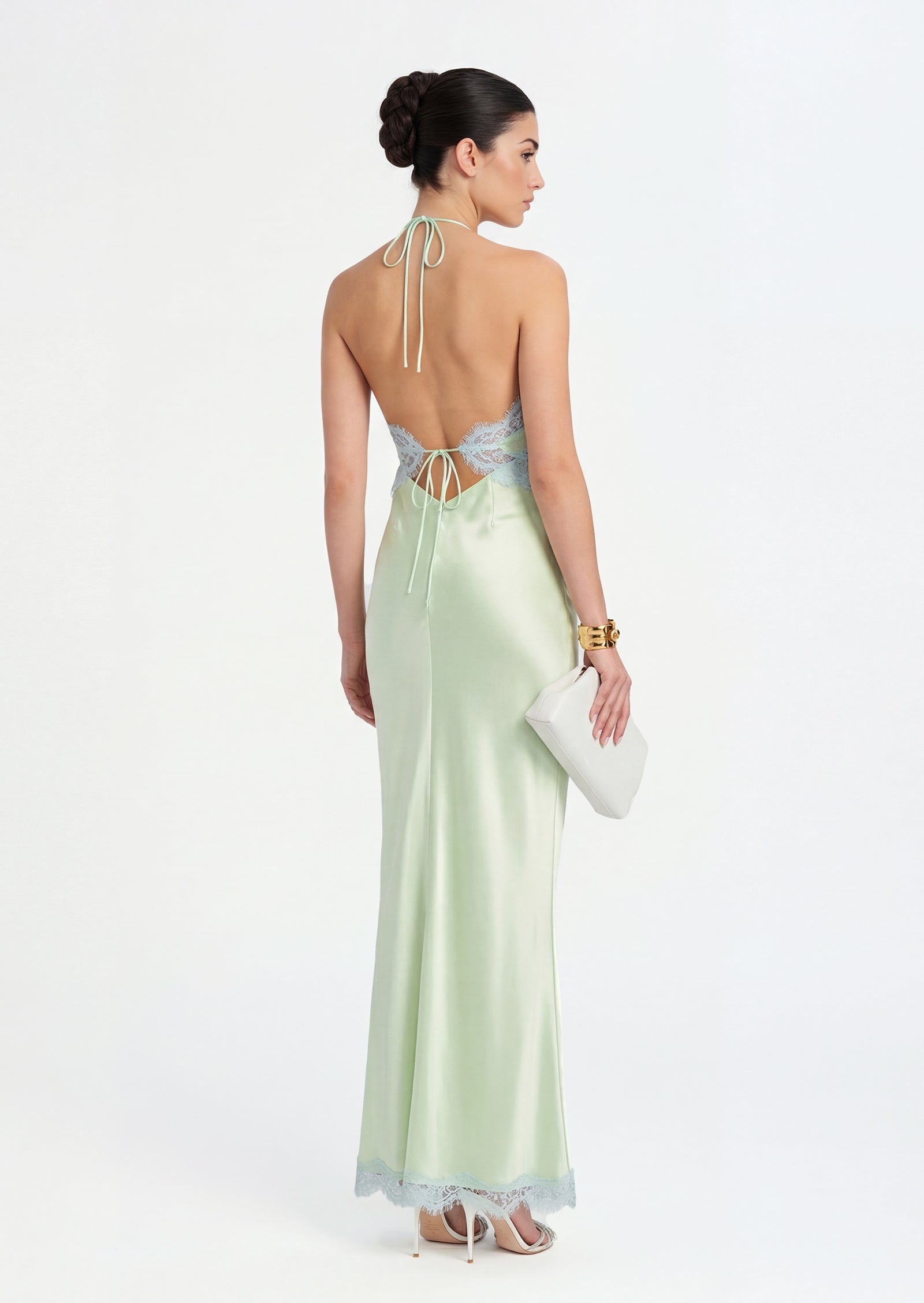 Eigra Halter-Neck Maxi Dress