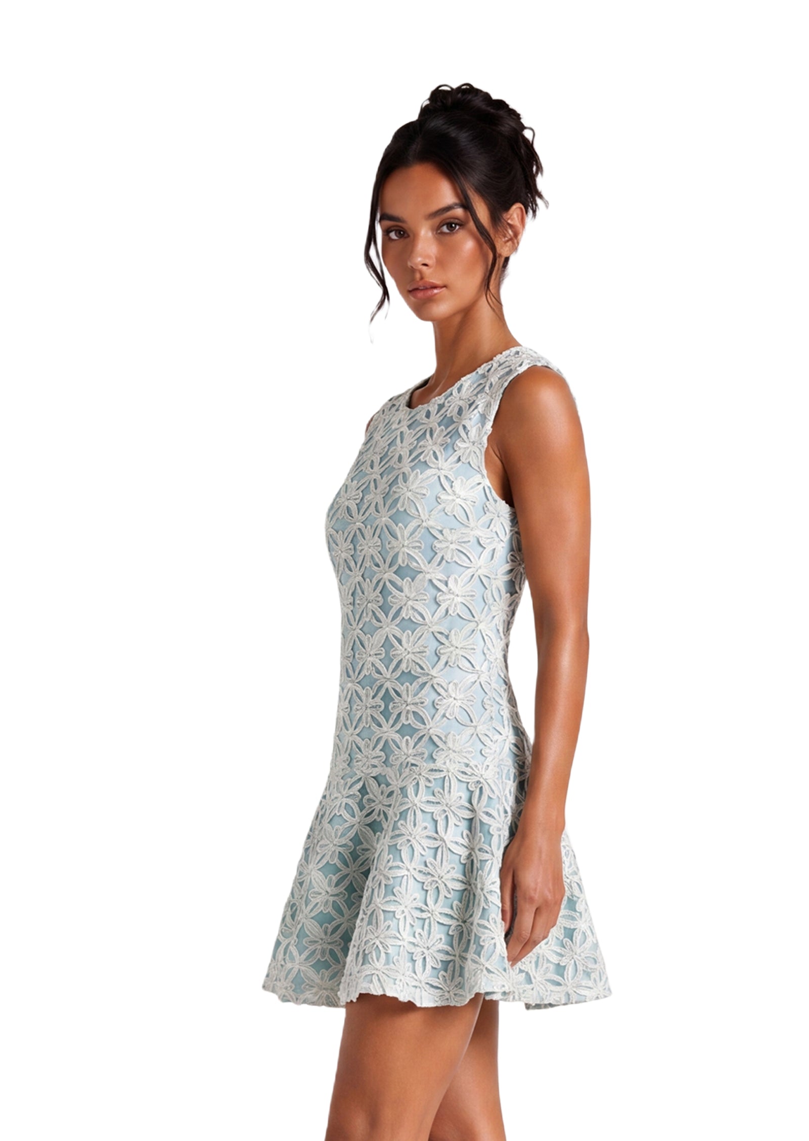 Aris Sleeveless Mini Dress