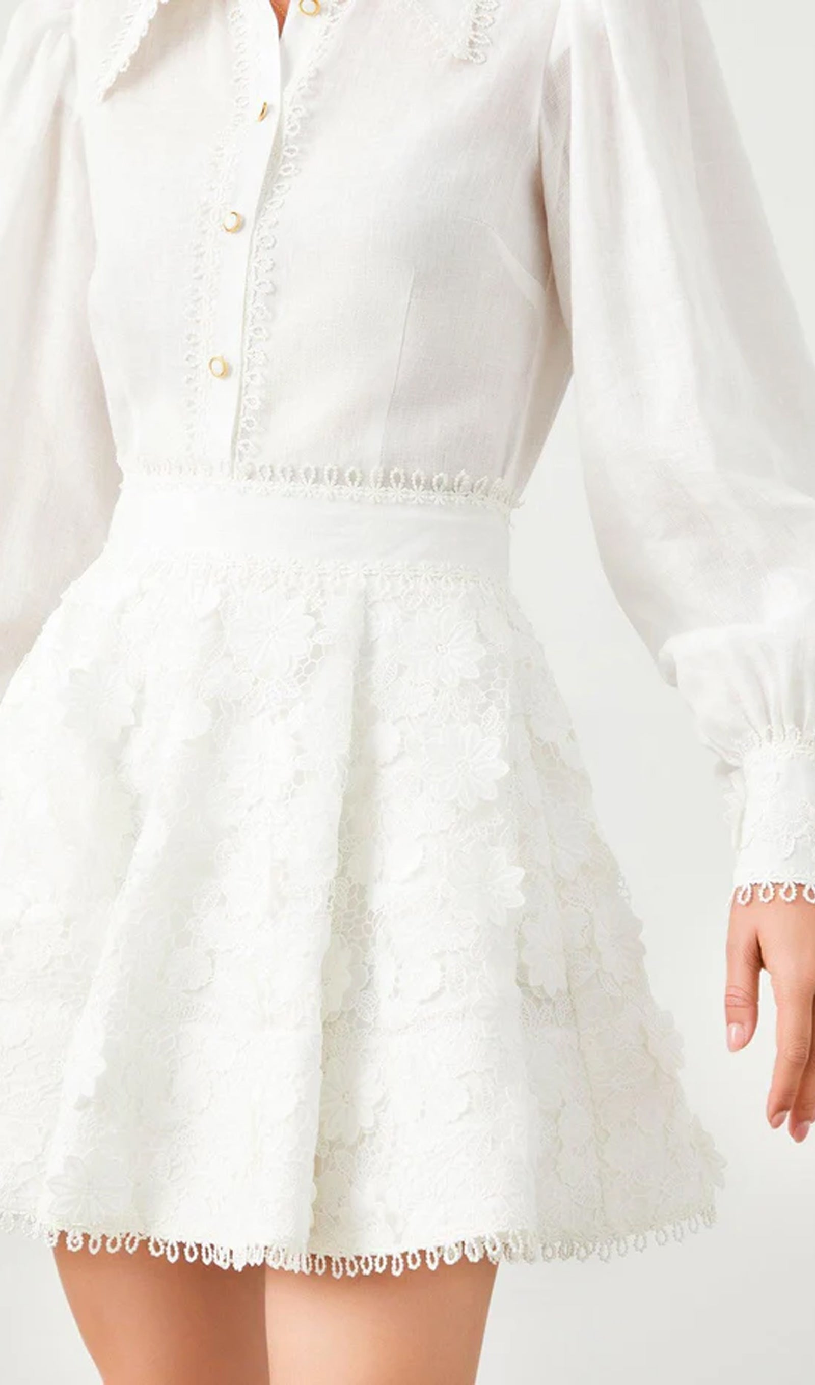 Embellished Appliquéd Top & Skirt Sets